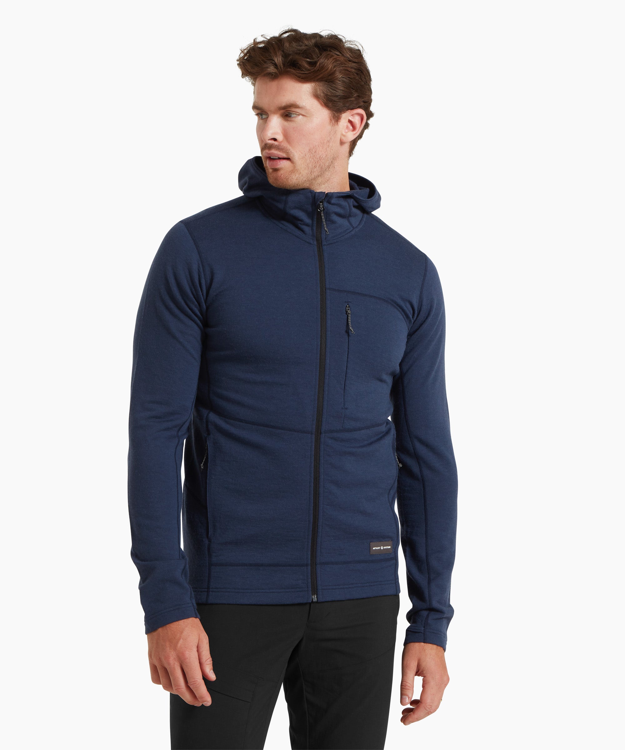 Mens Quandary Peak Hoodie - Sky Captain
