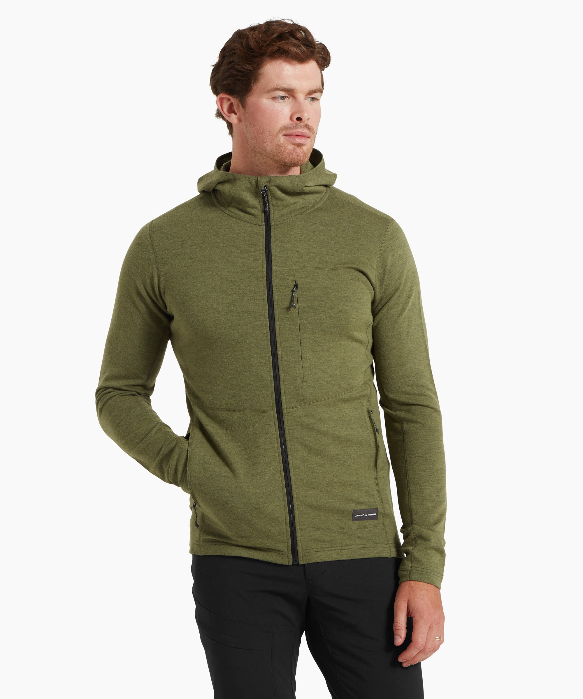 Mens Quandary Peak Hoodie - Spruce