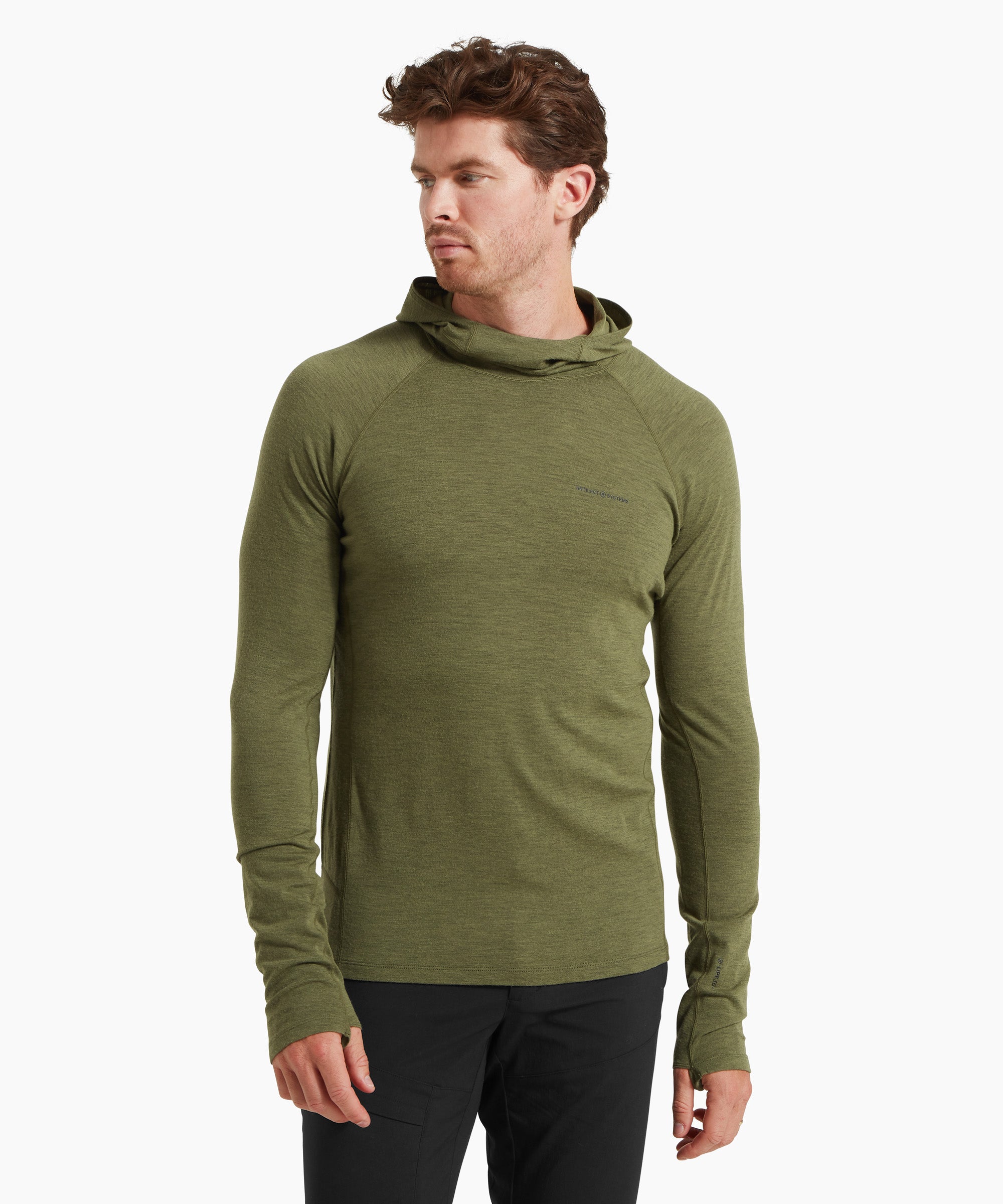 Mens Exposure Hoodie - Spruce