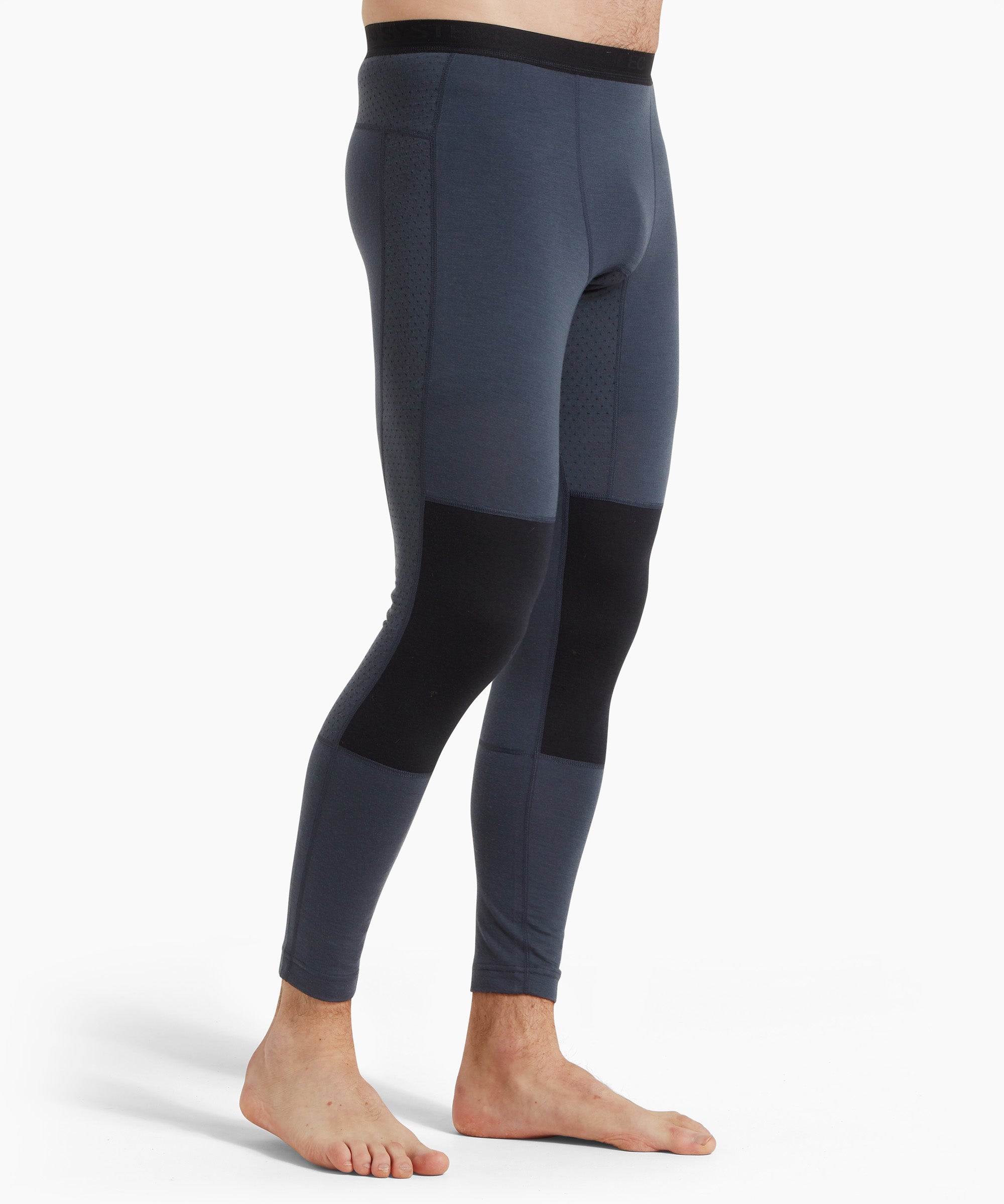 Mens Flatiron 185 Legging - Dusk Blue/Black