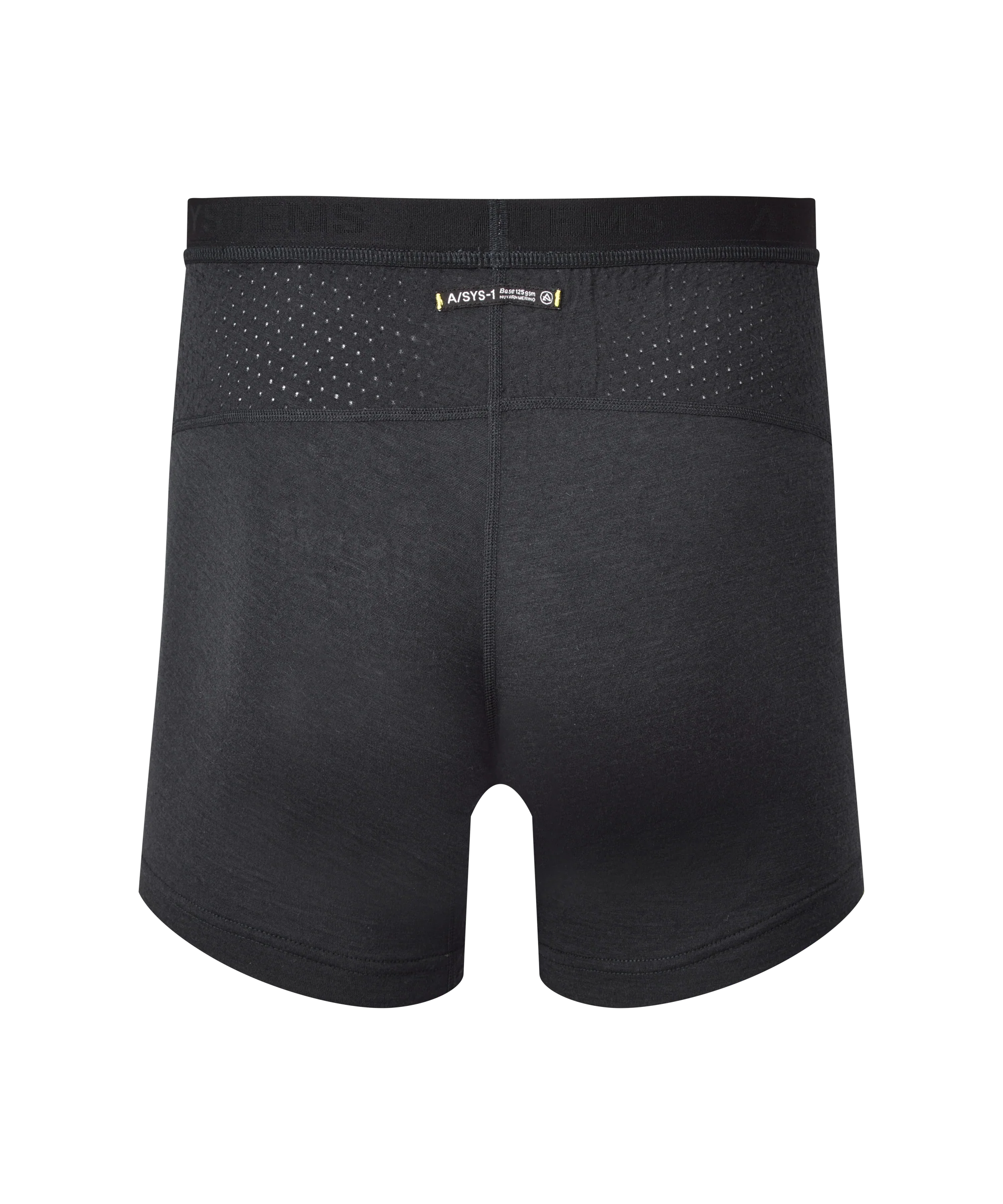 Artilect Performance Mens Boulder 125 Boxer Brief Black from the back