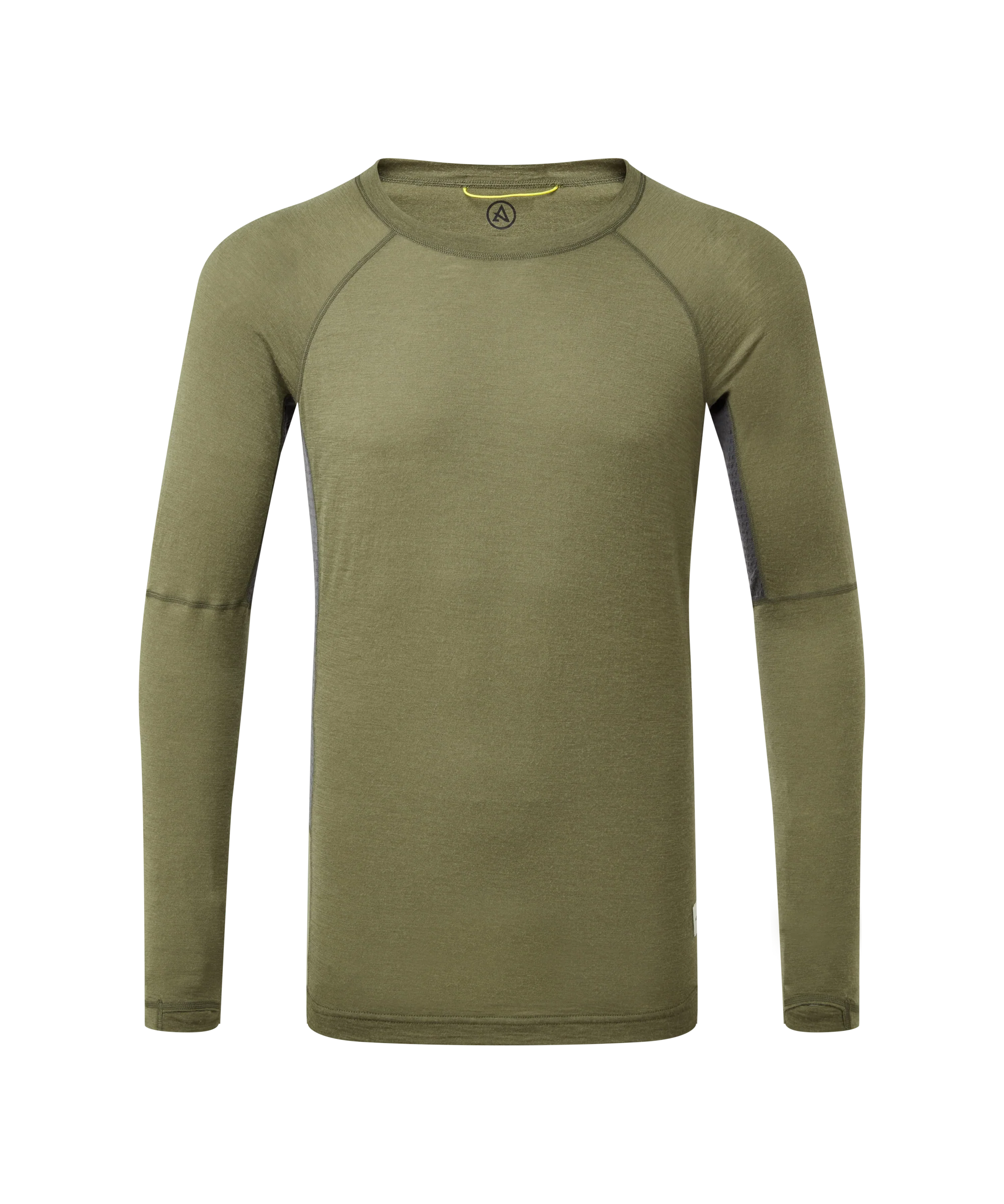 Artilect Performance Mens Boulder 125 Long Sleeve Crew Green