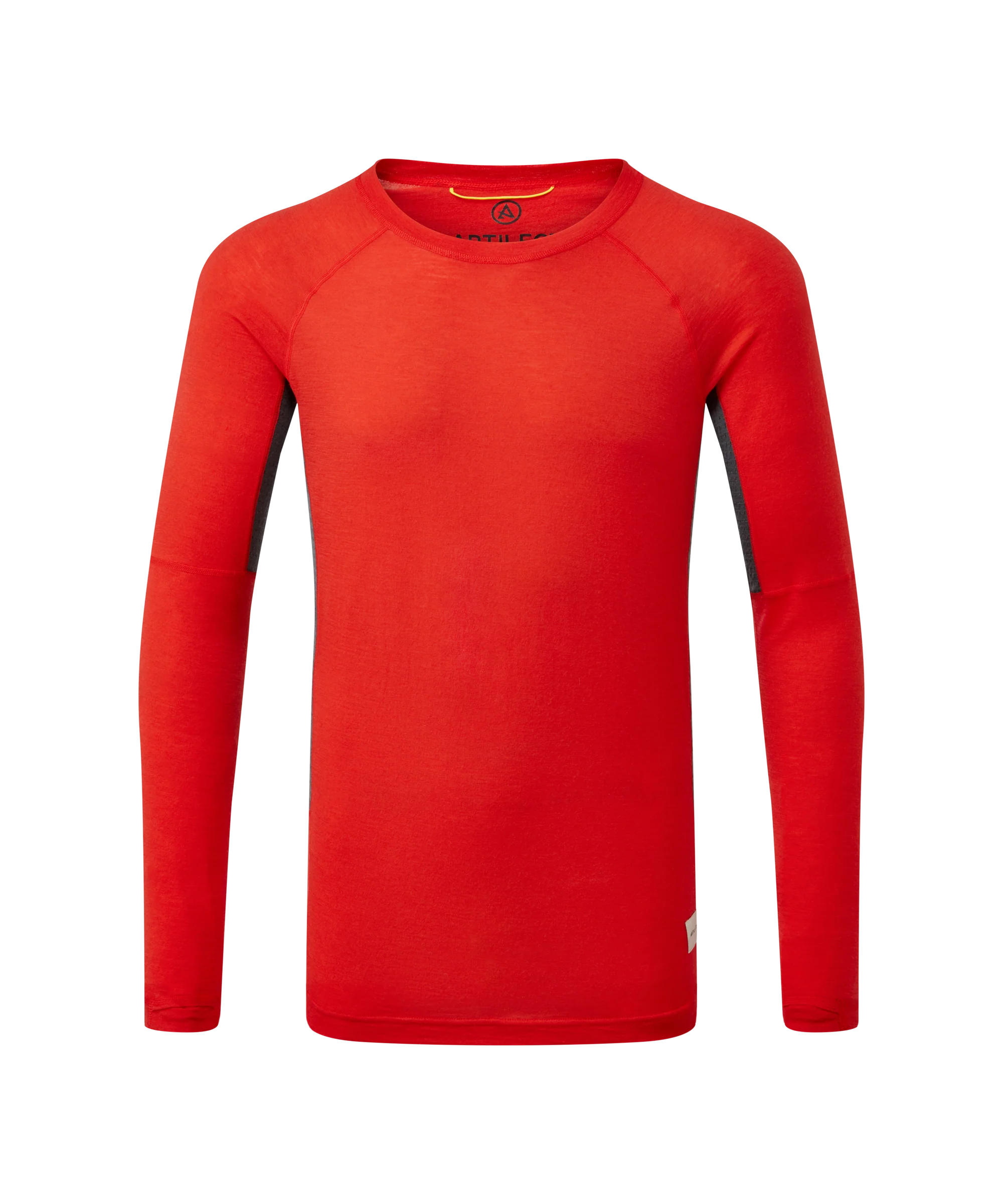 Artilect Performance Mens Boulder 125 Long Sleeve Crew Red