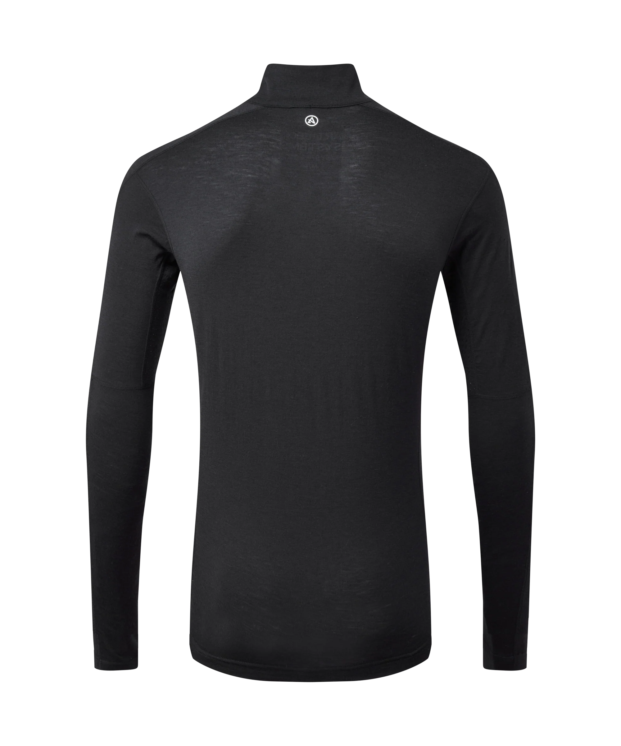 Artilect Performance Mens Boulder 125 Quarter Zip Top Black from the back