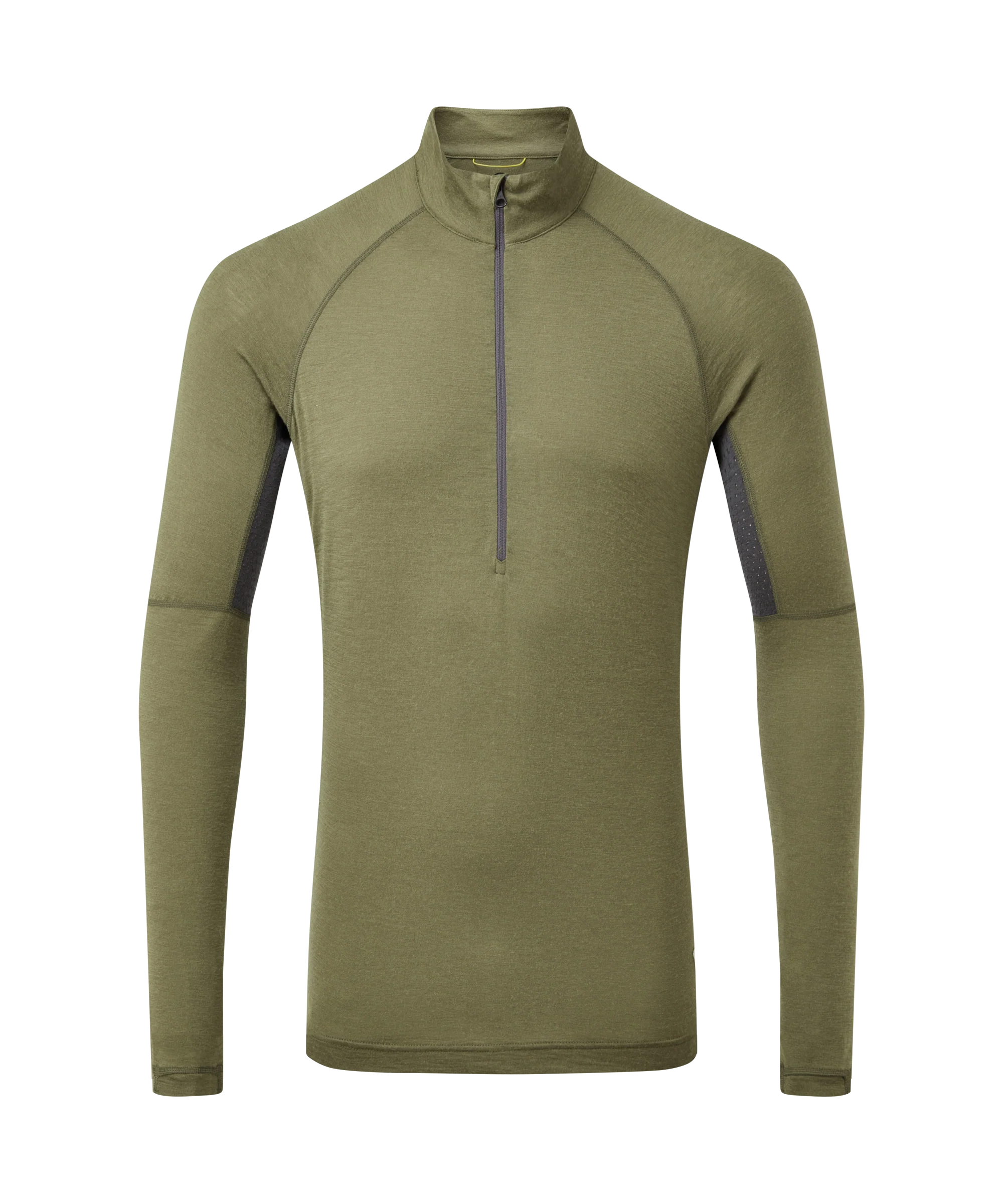 Artilect Performance Mens Boulder 125 Quarter Zip Top Green