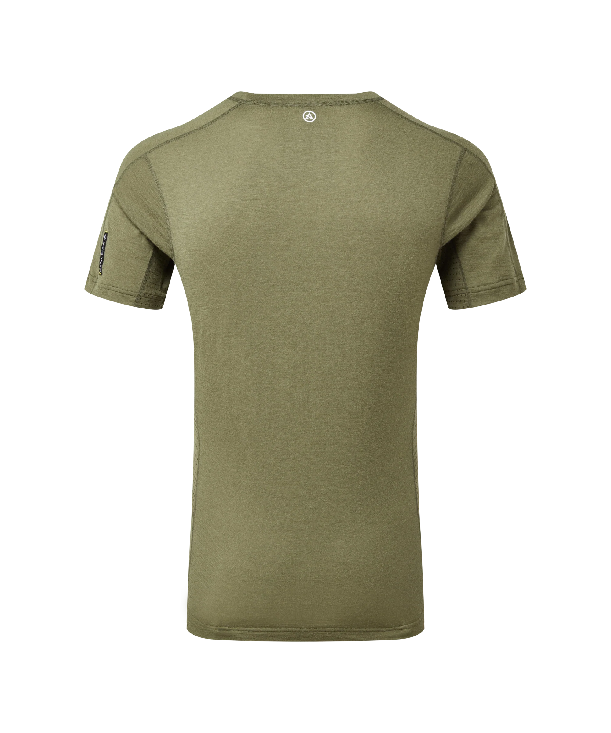Artilect Performance Mens Boulder 125 Tee Green from the back