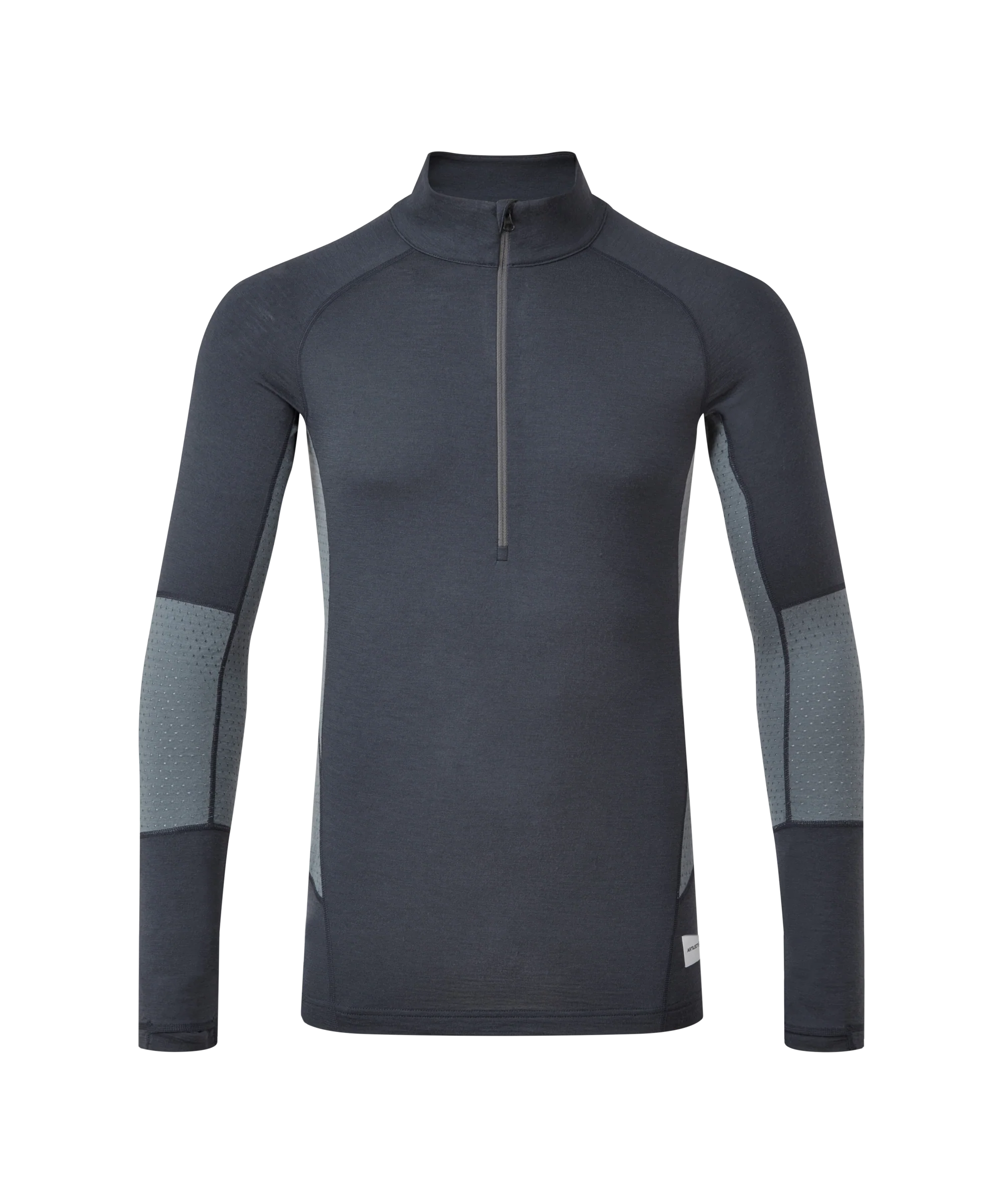 Artilect Performance Mens Darkhorse 185 Zoned Quarter Zip Top Blue