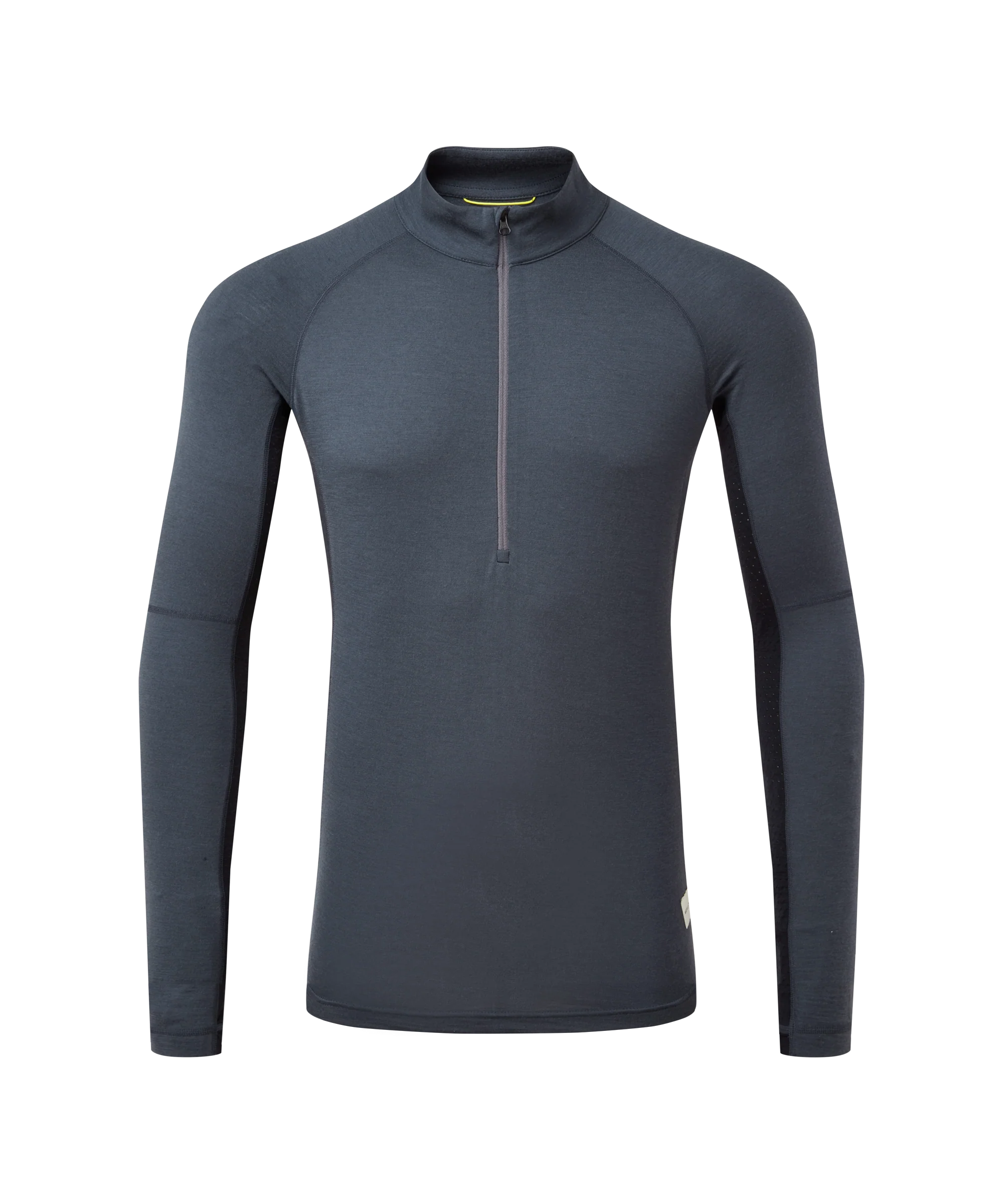 Artilect Performance Mens Flatiron 185 Quarter Zip Top Blue