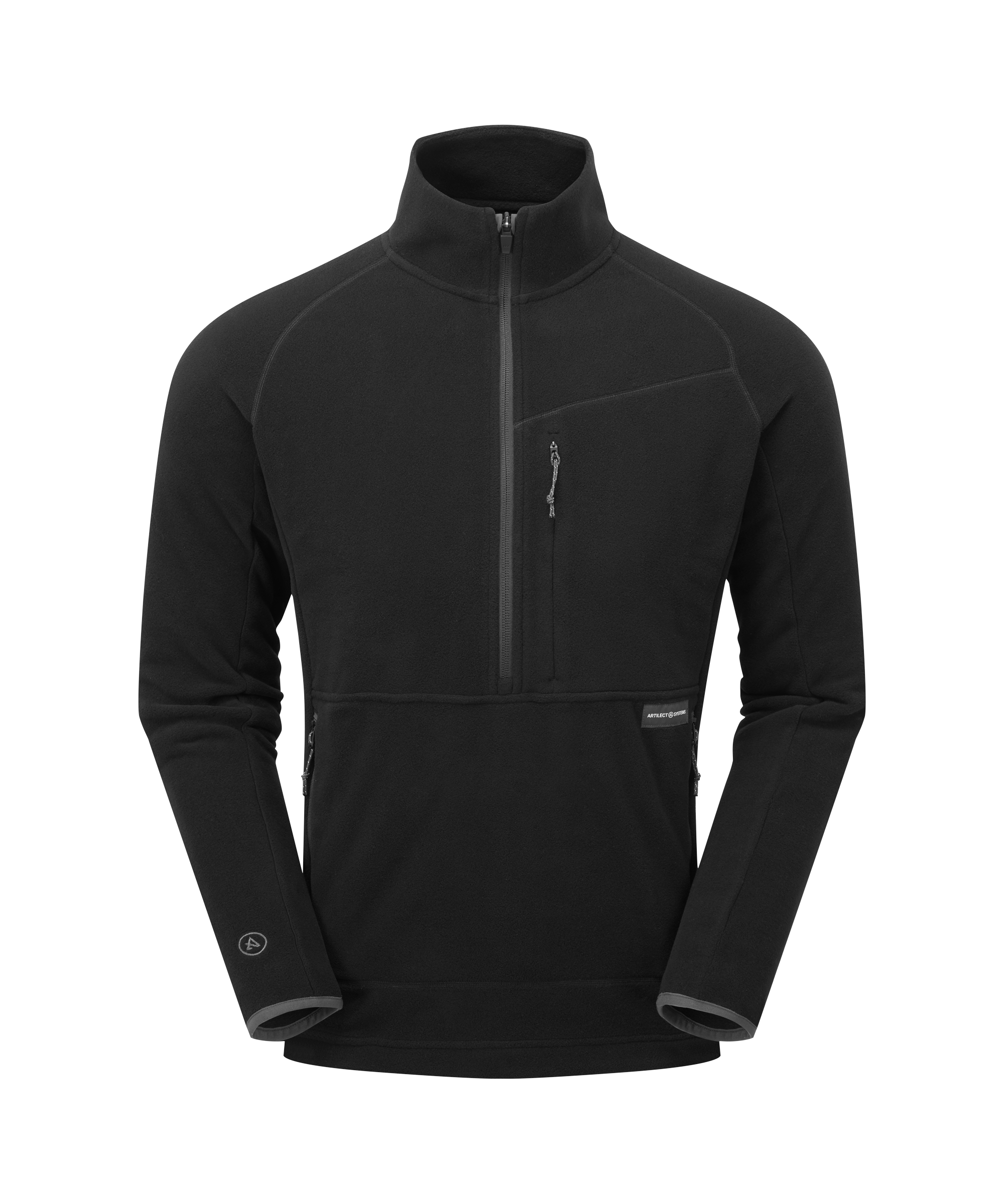 Artilect Performance Mens Halfmoon Bio Pullover Black