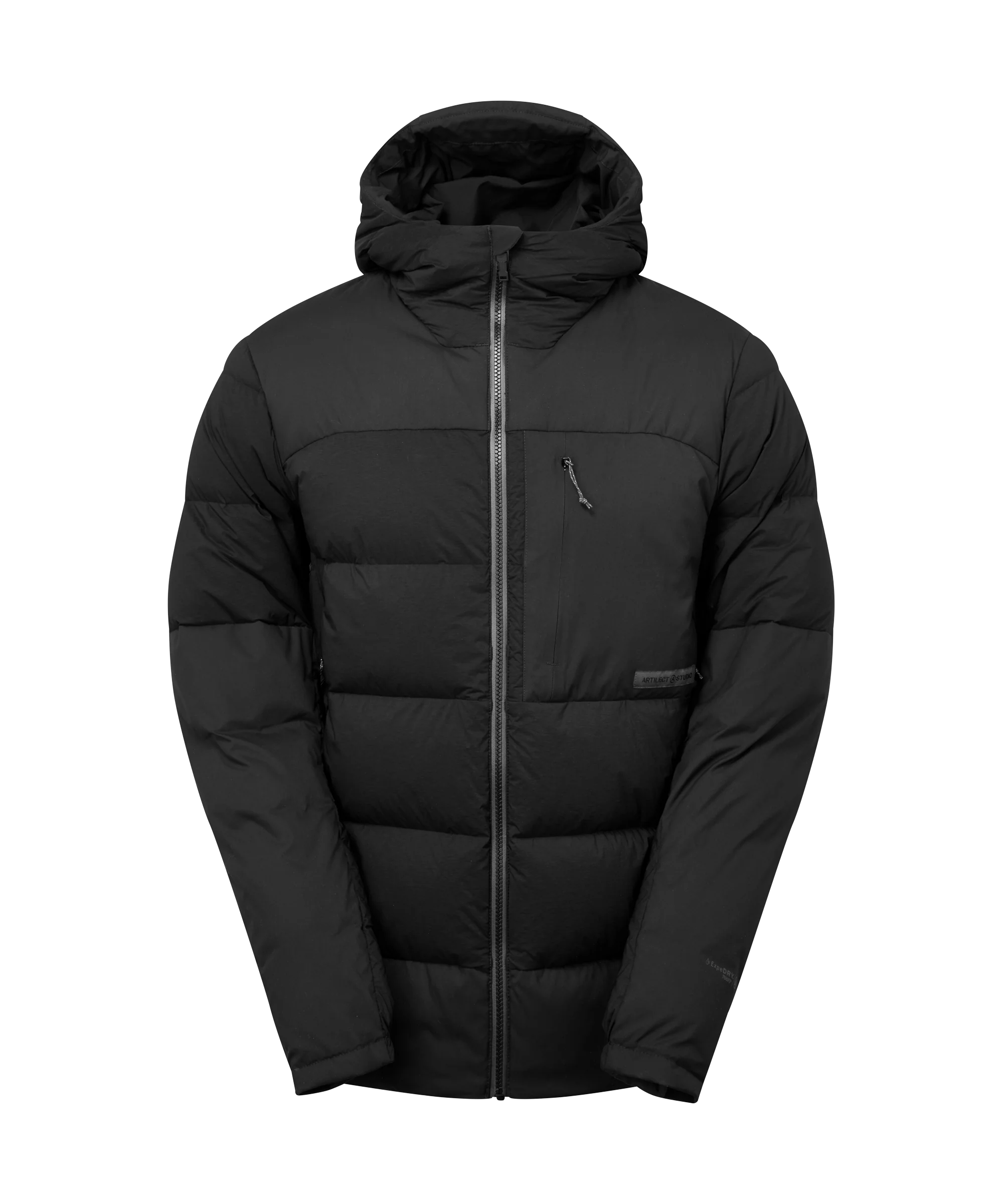Artilect Performance Mens High AF Down Stretch Parka Black