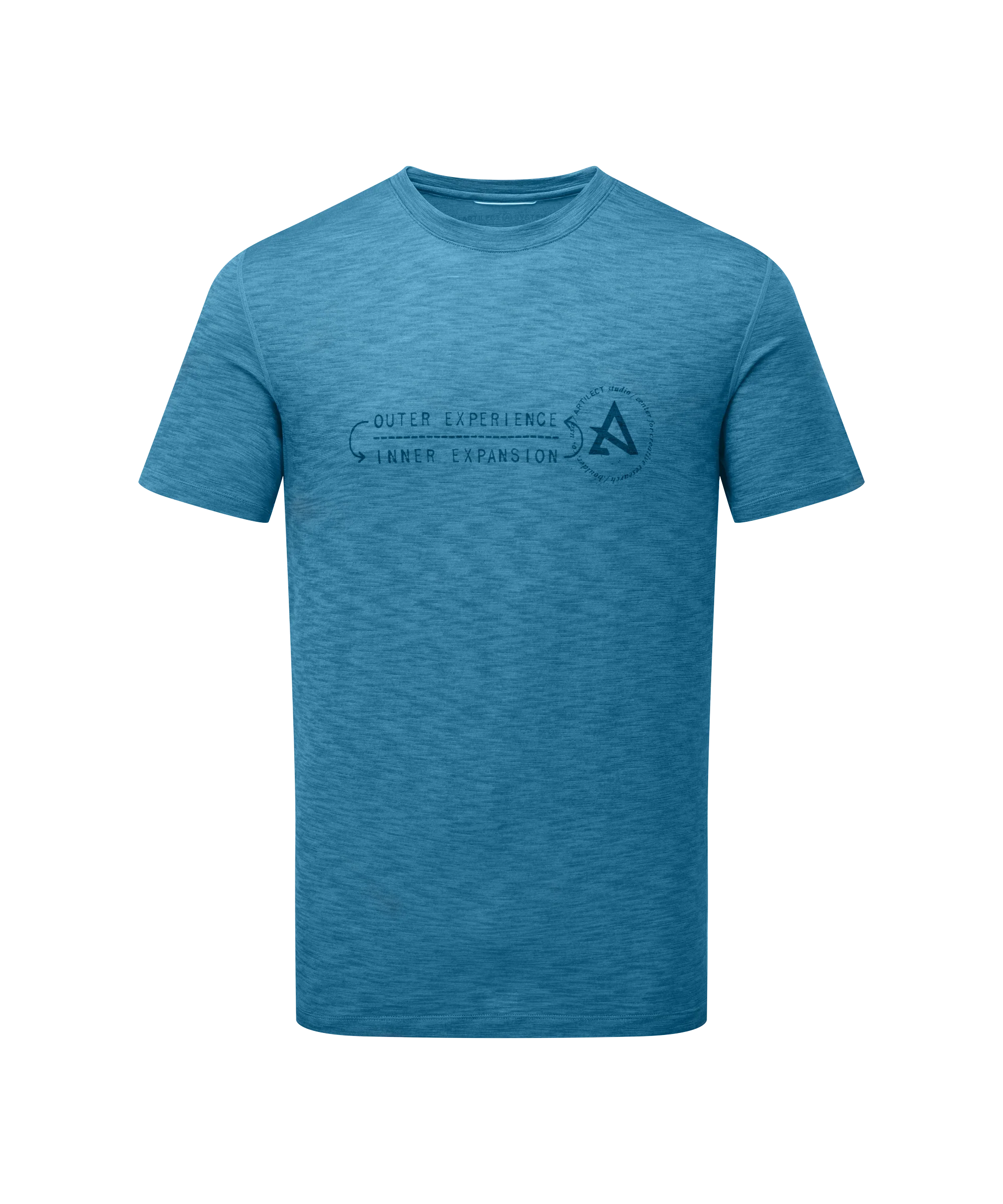 Artilect Performance Mens Sprint Tee Expansion Blue