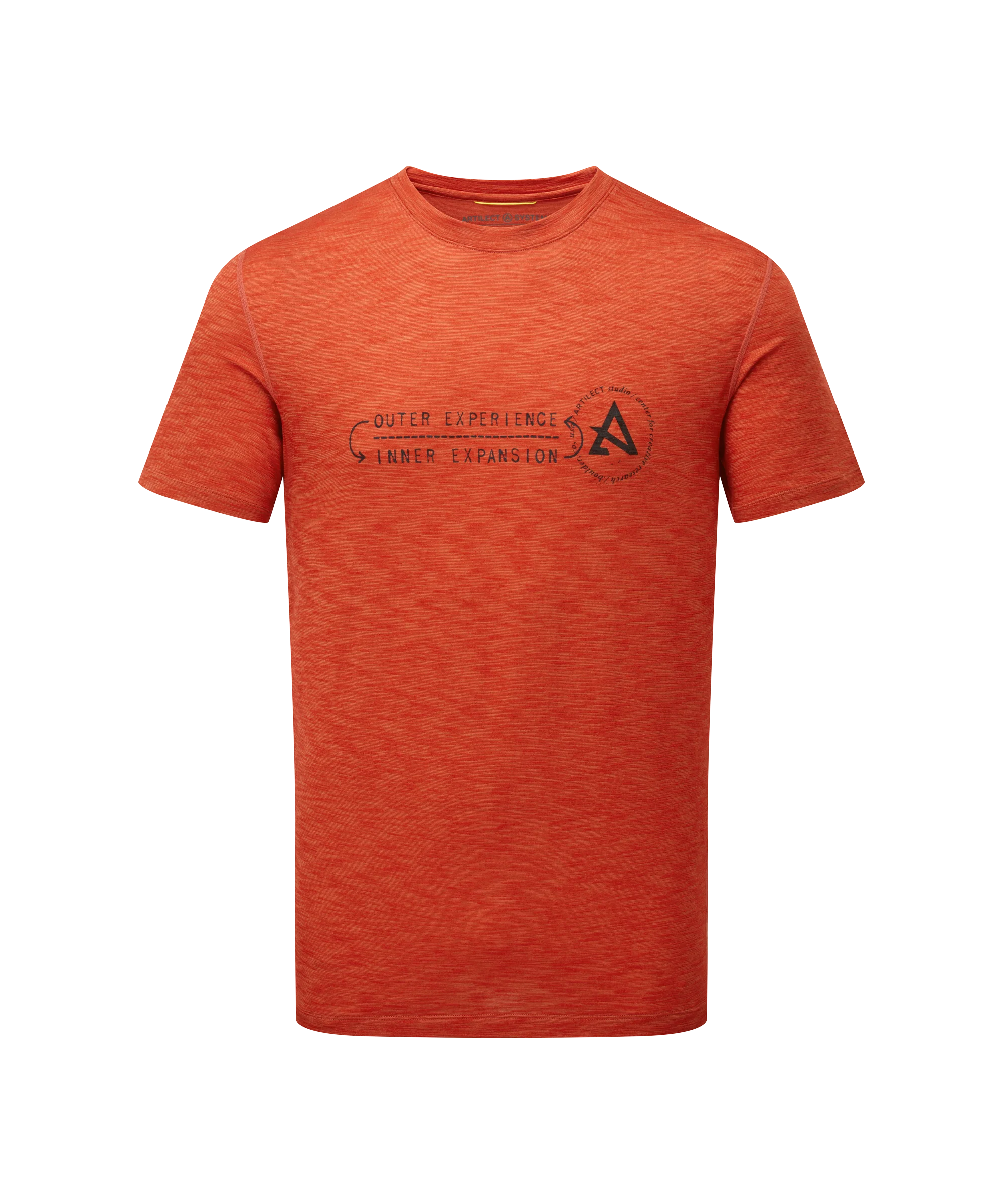 Artilect Performance Mens Sprint Tee Expansion Orange