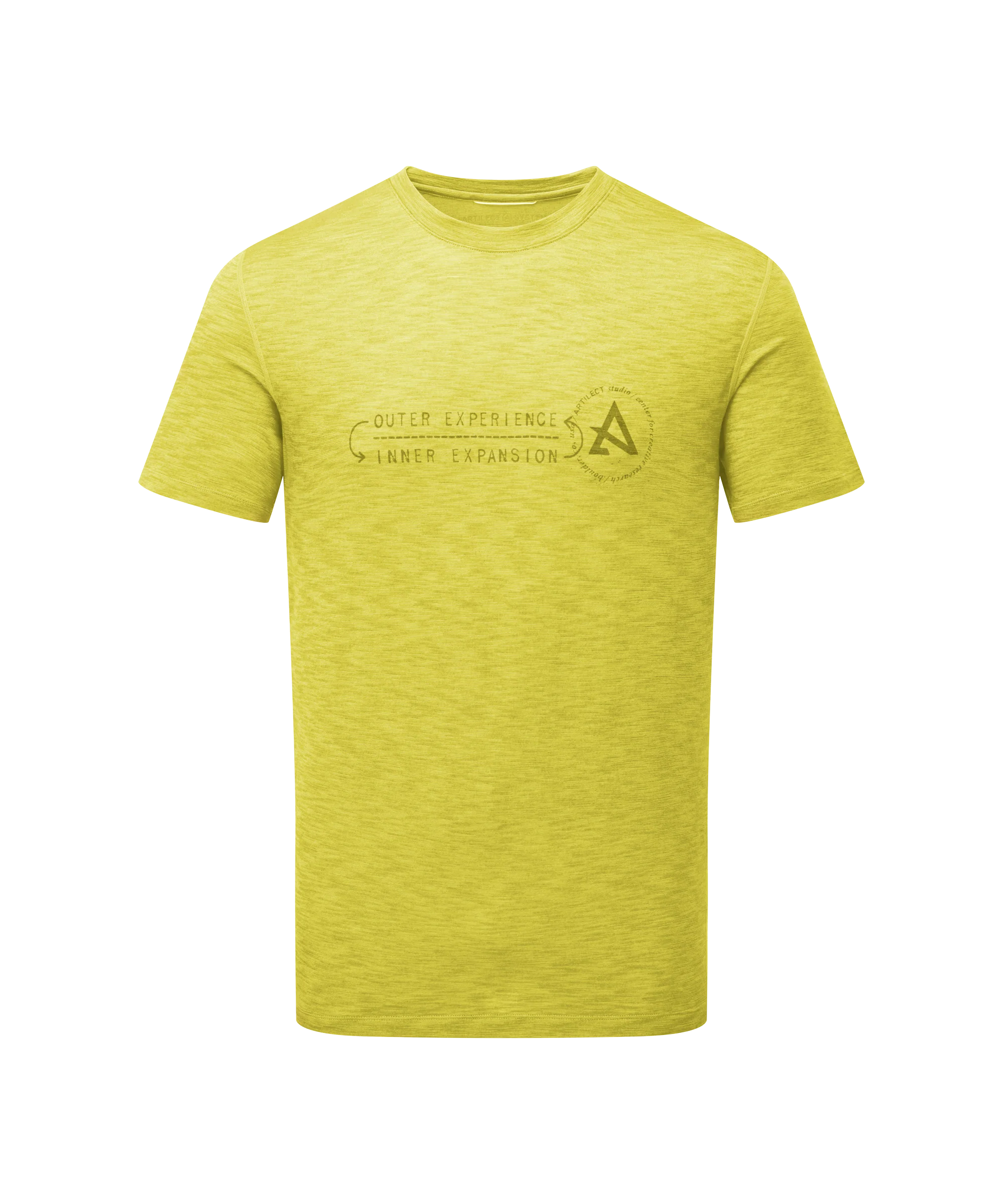 Artilect Performance Mens Sprint Tee Expansion Yellow