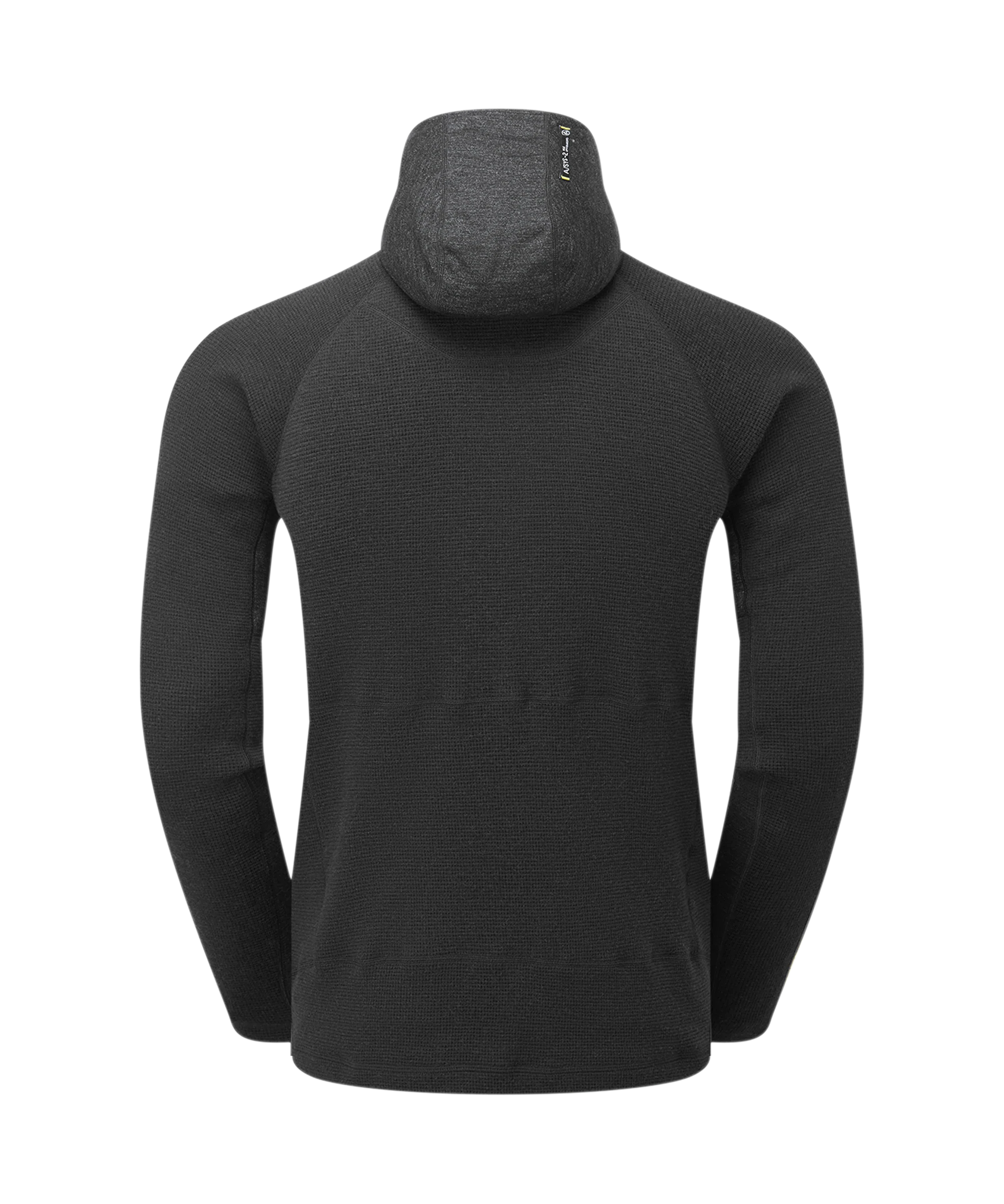 Artilect Performance Mens Sundown 250 Half Zip Top Black from the back