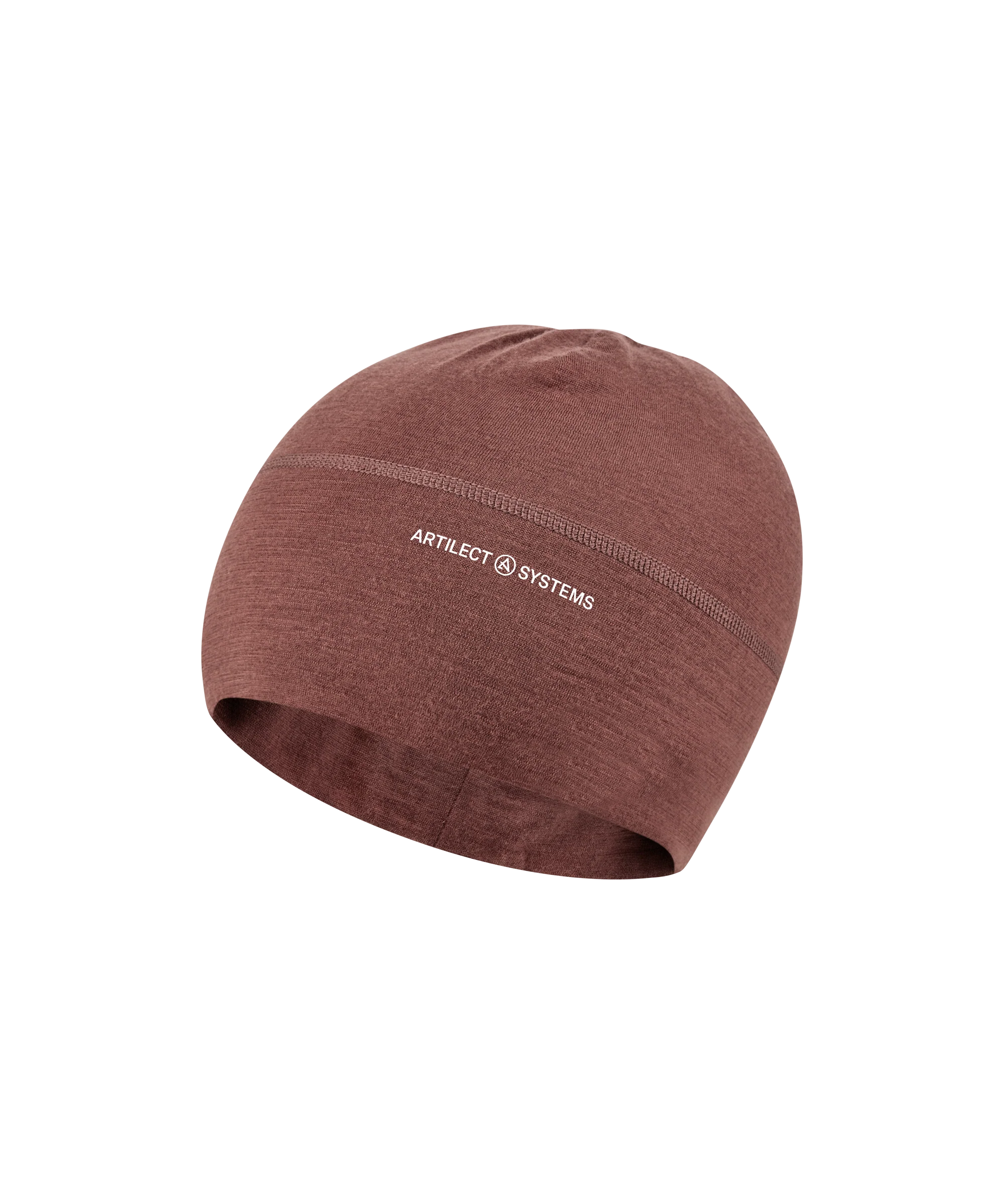 Artilect Performance Unisex Darkhorse Skully Beanie Burgundy