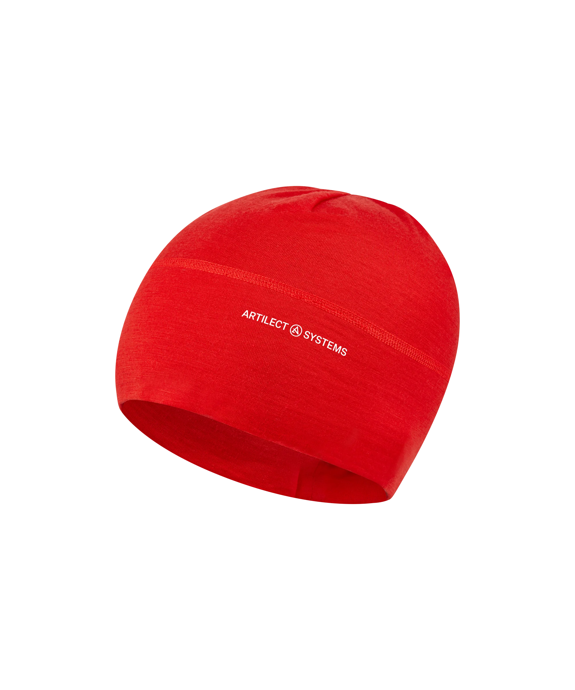 Unisex Darkhorse Skully Beanie Red Artilect Performance