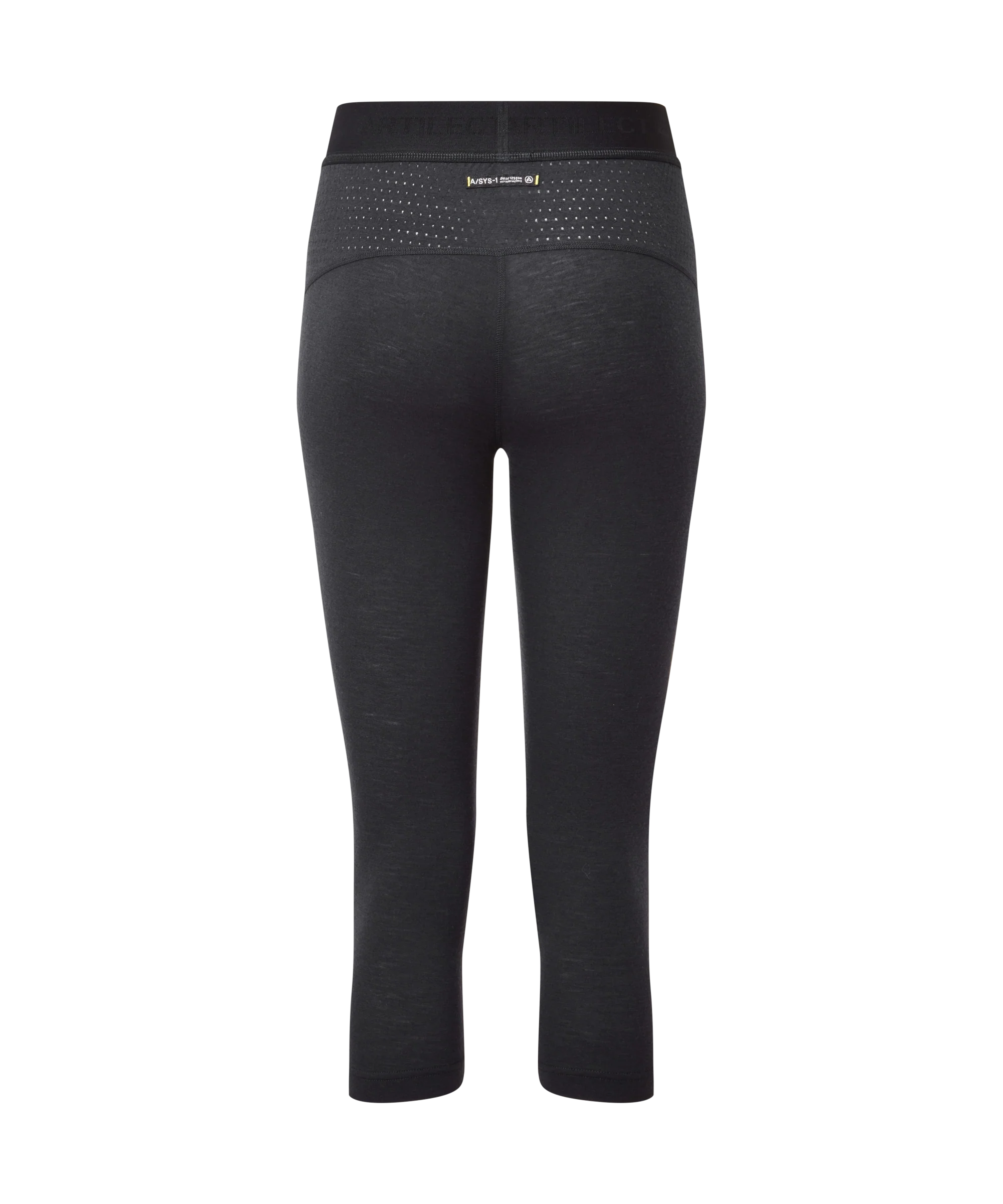 Artilect Performance Womens Boulder 125 3/4 Legging Black from the back
