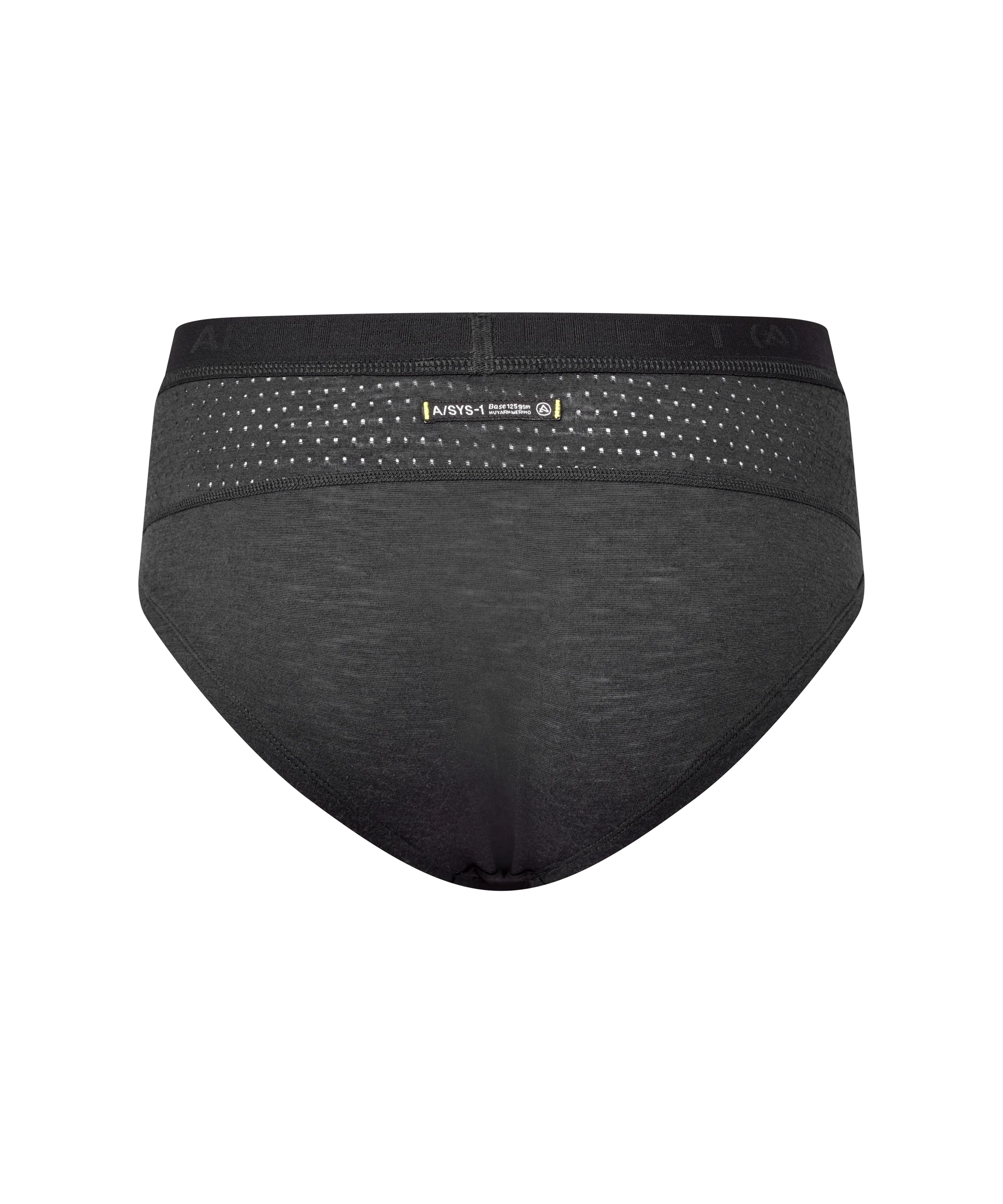 Artilect Performance Womens Boulder 125 Hot Pant Black from the back