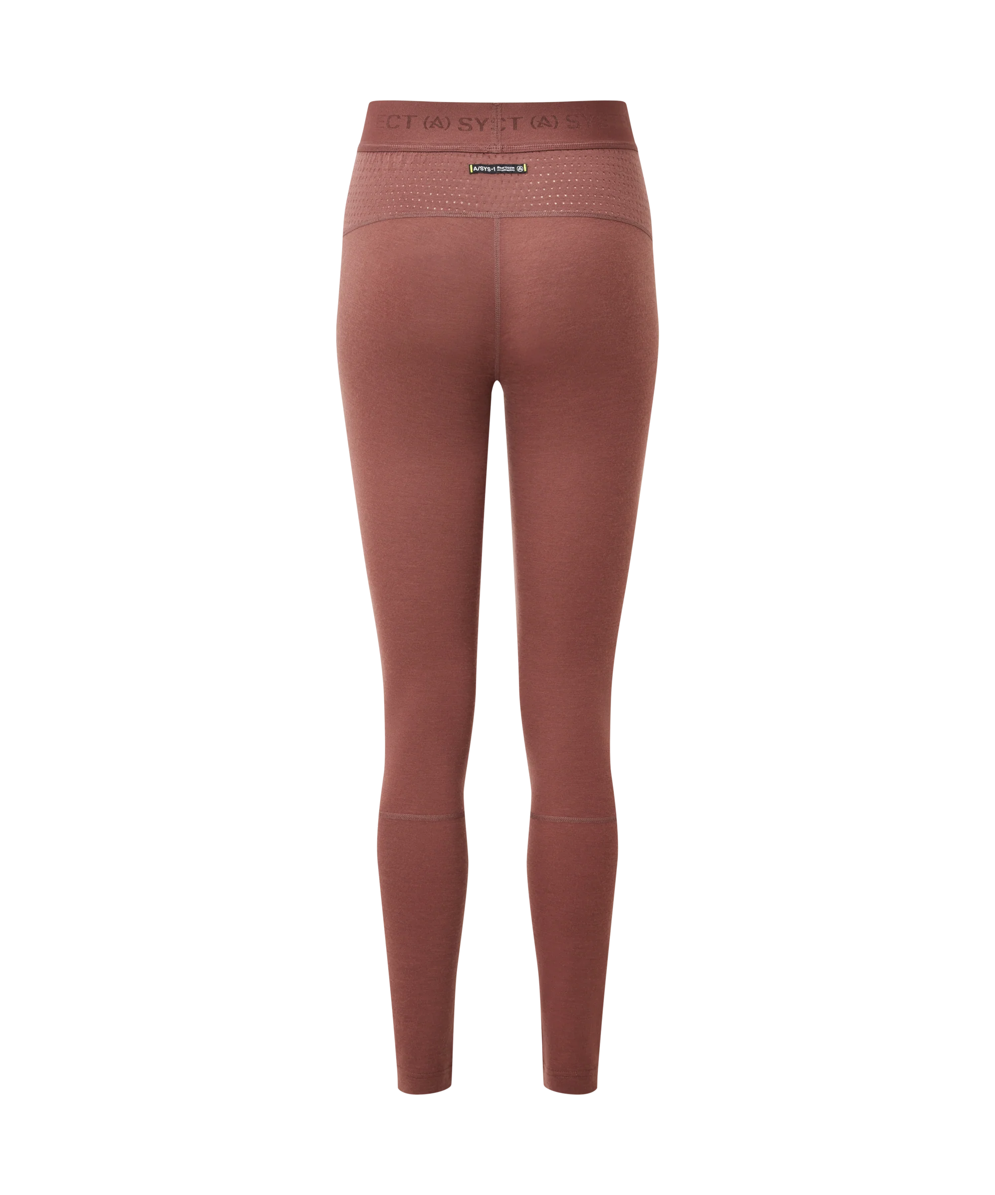Artilect Performance Womens Boulder 125 Legging Burgundy from the back