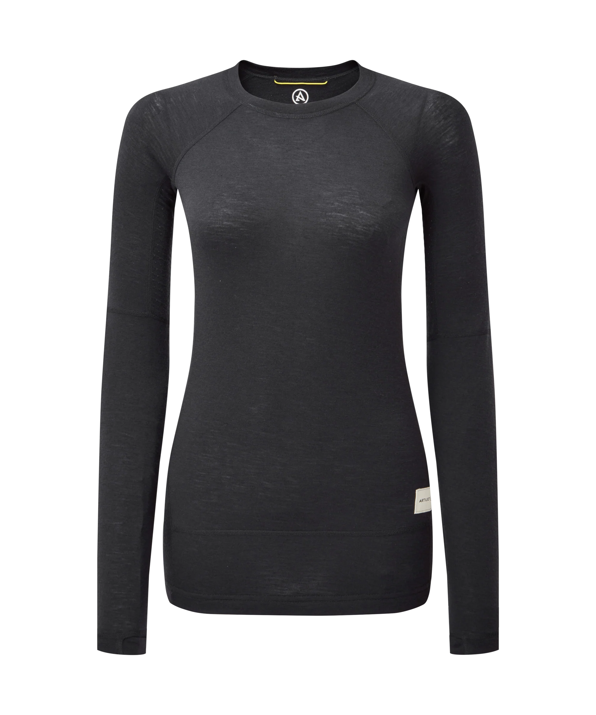 Artilect Performance Womens Boulder 125 Long Sleeve Crew Black