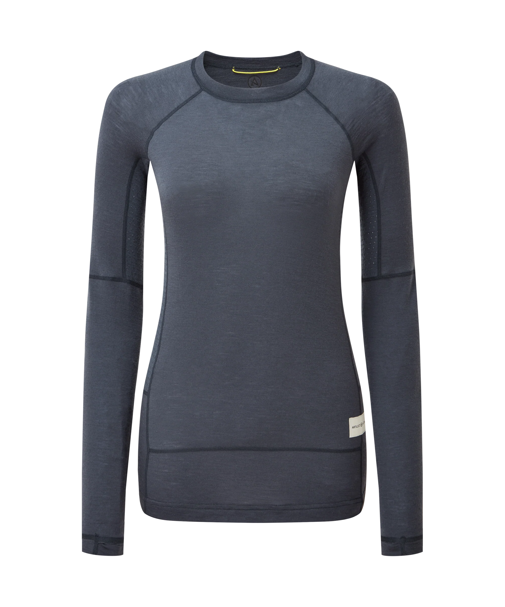 Artilect Performance Womens Boulder 125 Long Sleeve Crew Blue