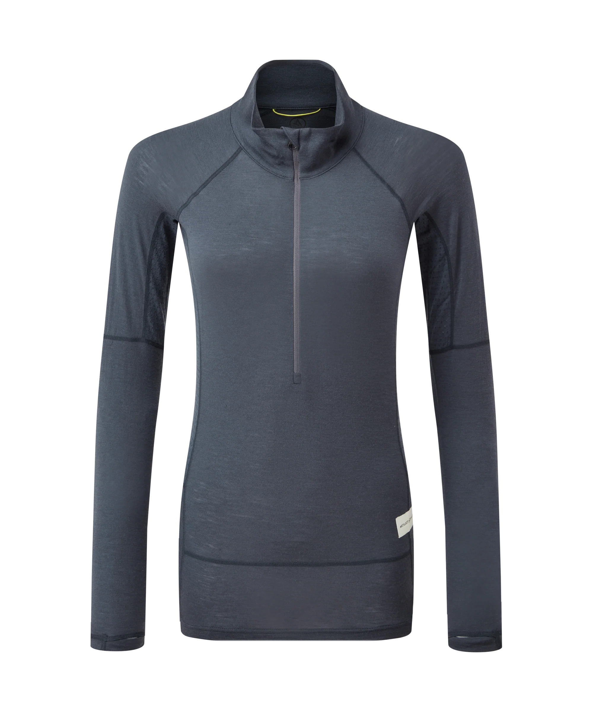 Artilect Performance Womens Boulder 125 Quarter Zip Top Blue