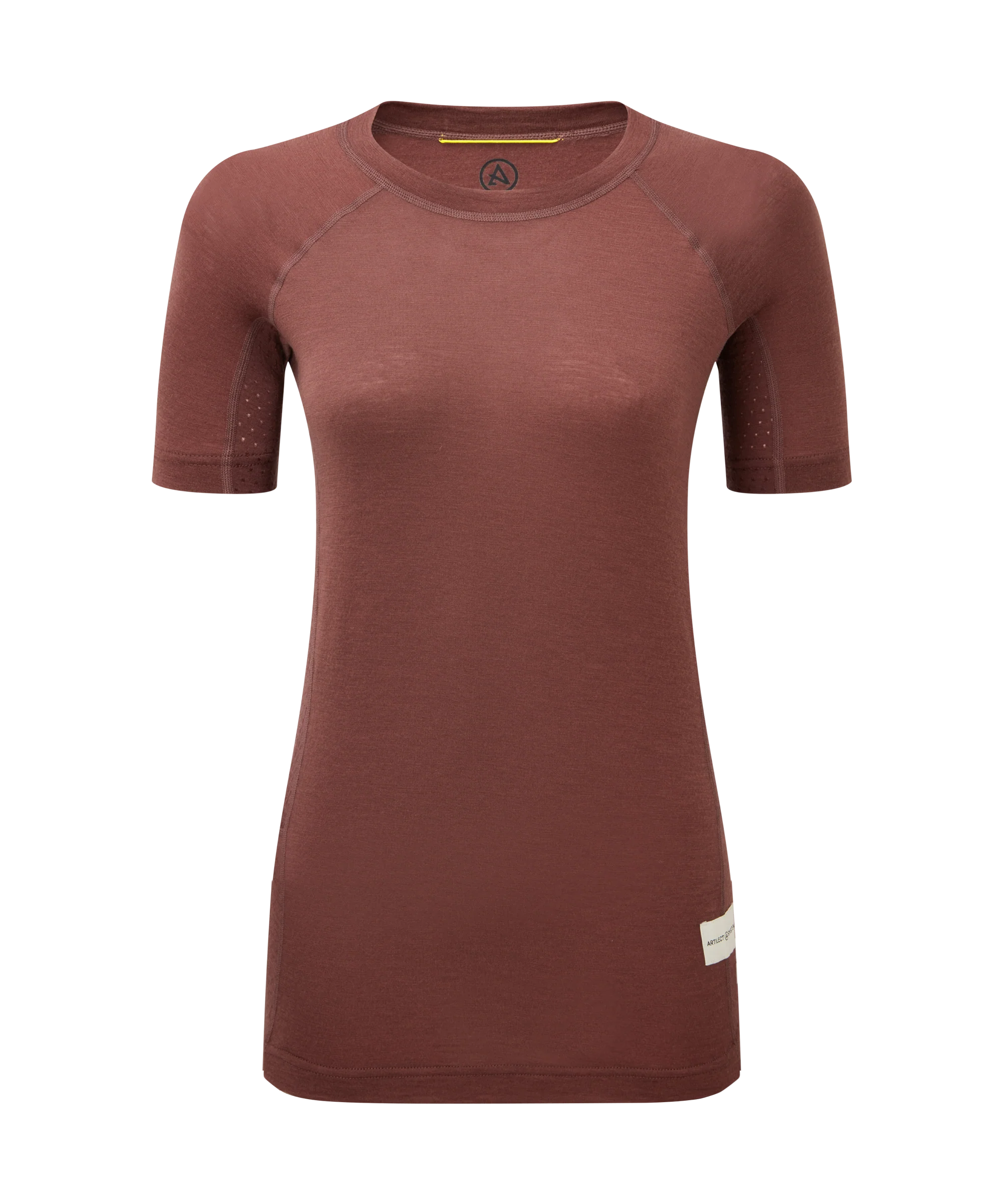 Artilect Performance Womens Boulder 125 Tee Burgundy