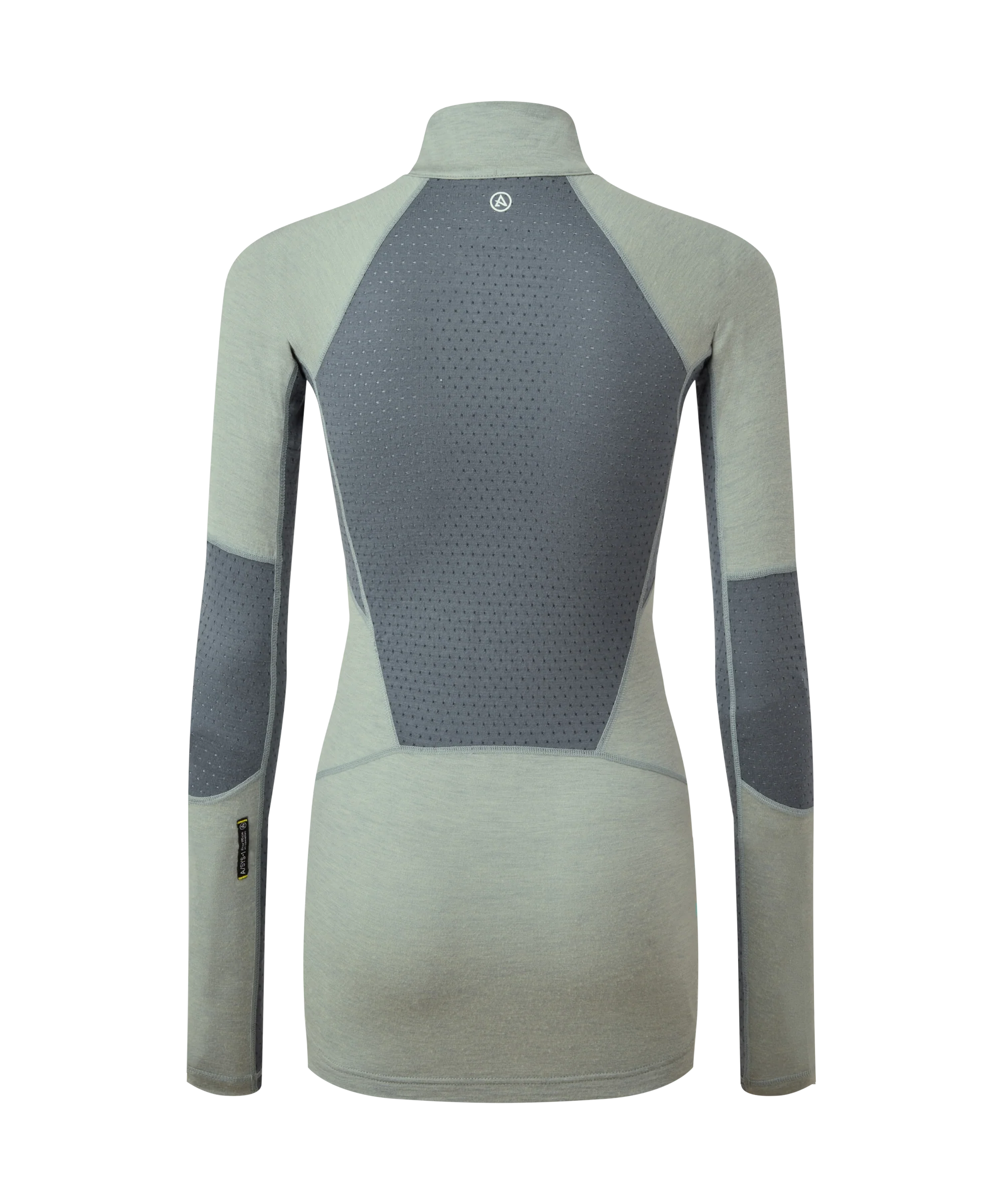 Artilect Performance Womens Darkhorse 185 Zoned Quarter Zip Top Blue from ht eback