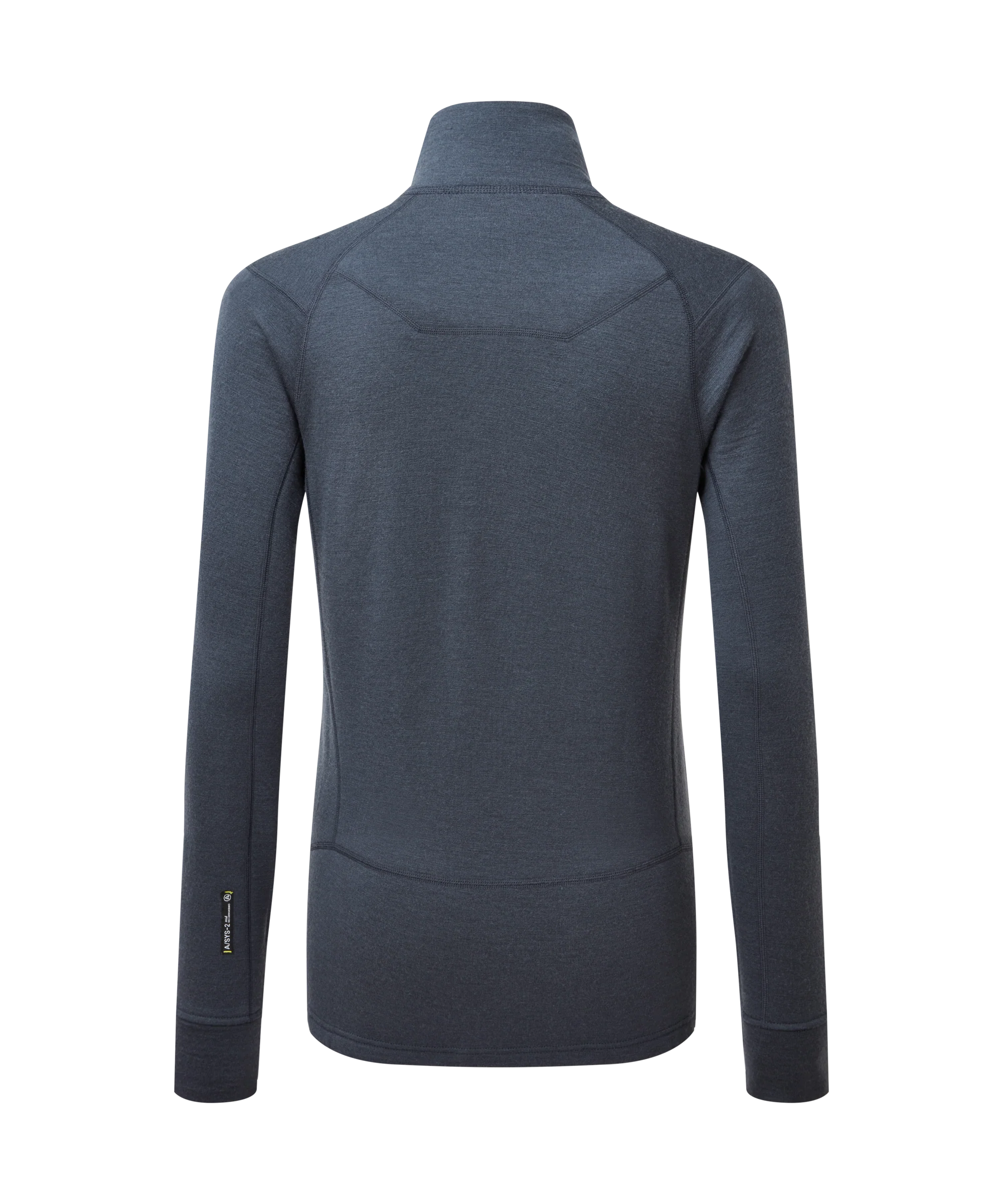 Artilect Performance Womens Eldorado Merino Jacket Blue from the back