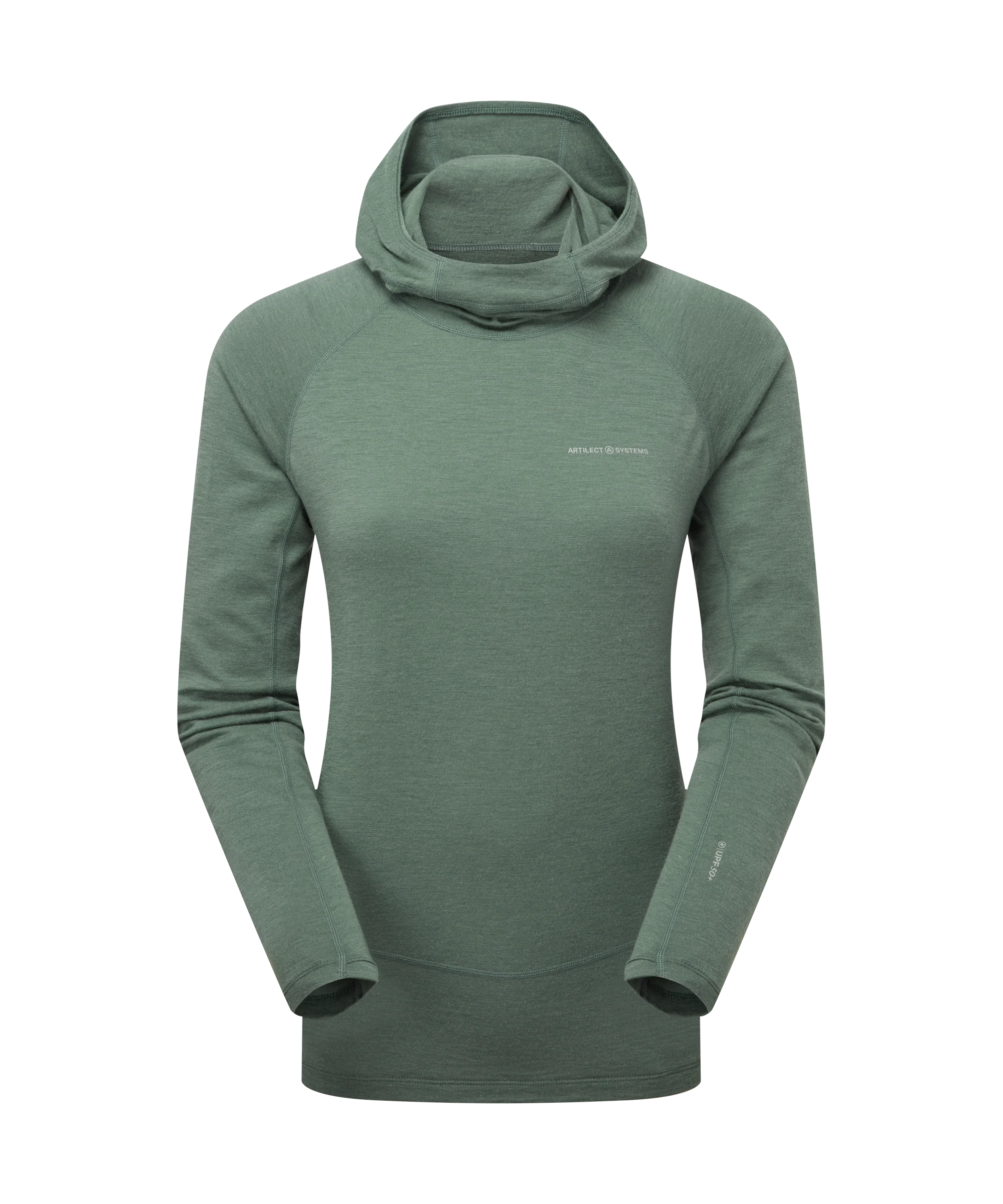 Artilect Performance Womens Exposure Hoodie Green