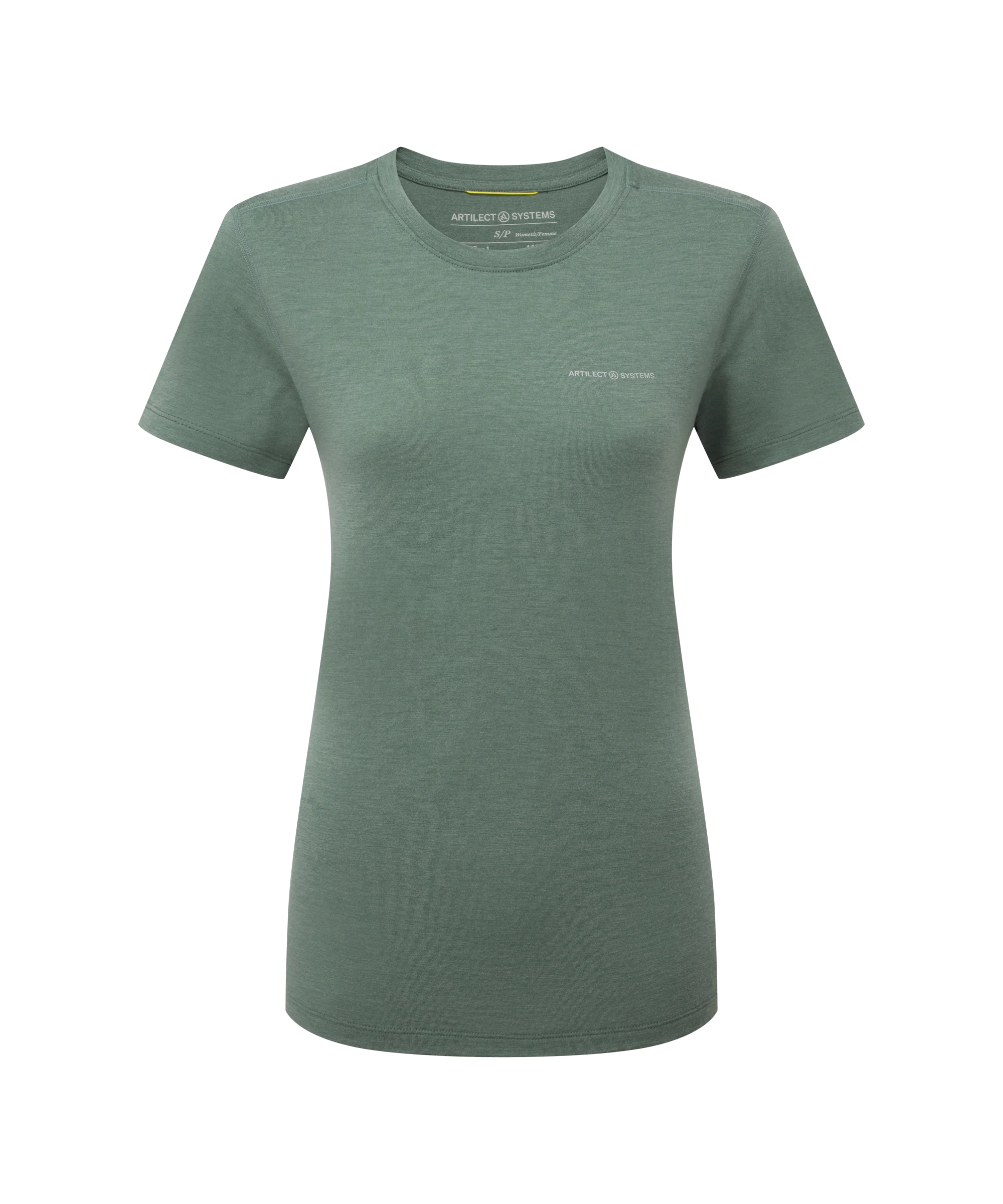 Artilect Performance Womens Exposure Tee Green