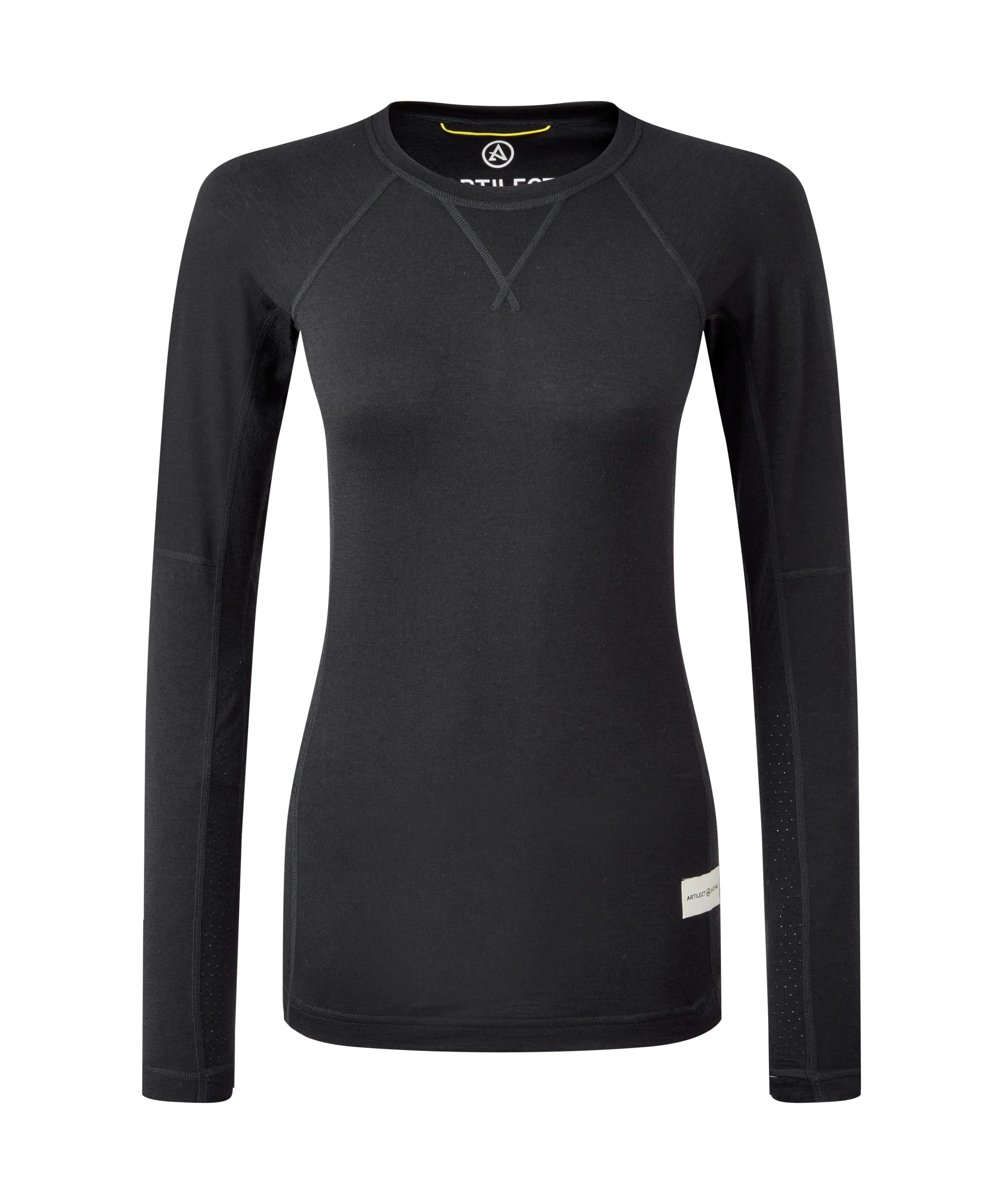 Artilect Performance Womens Flatiron 185 Crew Black