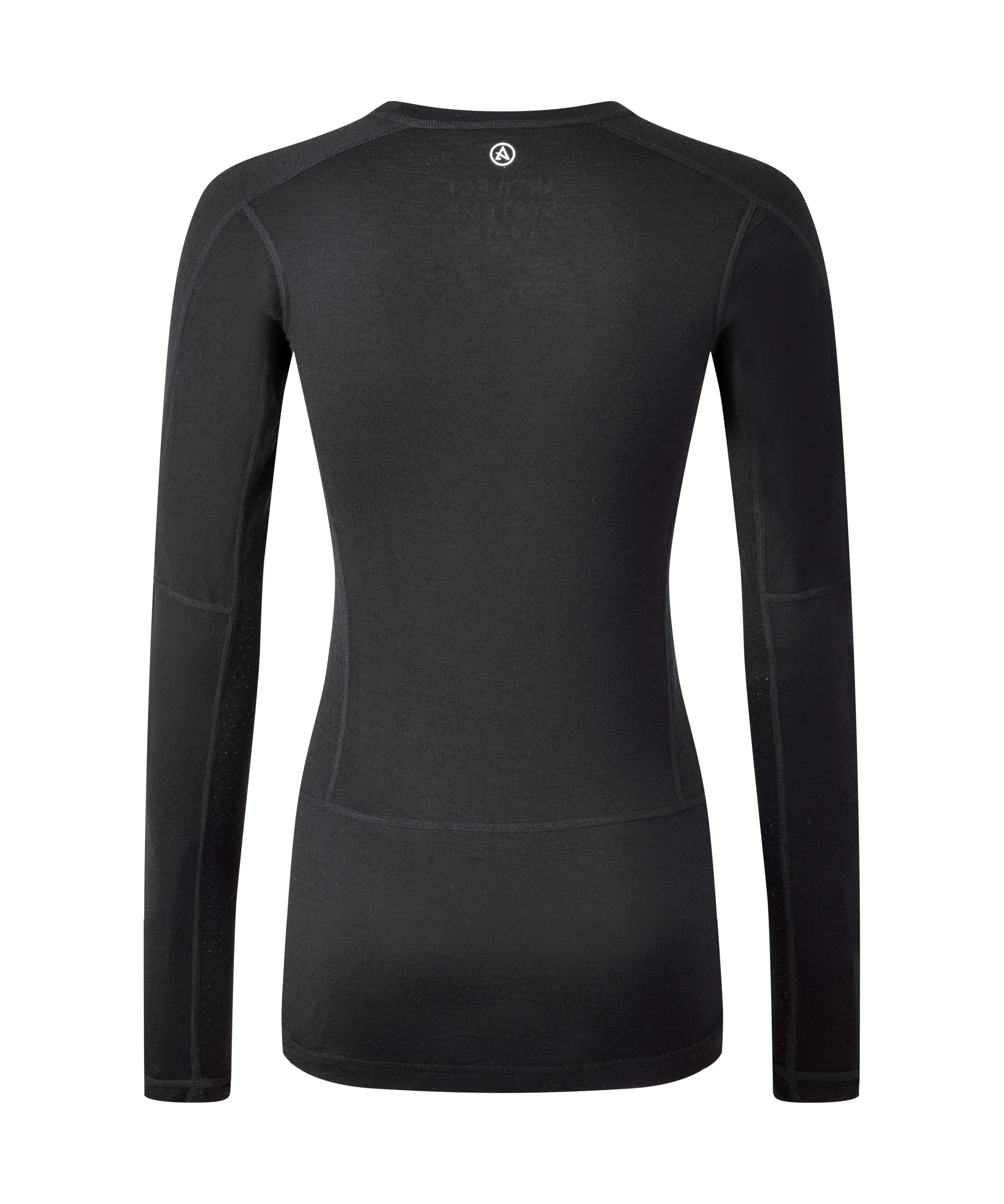 Artilect Performance Womens Flatiron 185 Crew Black from the back