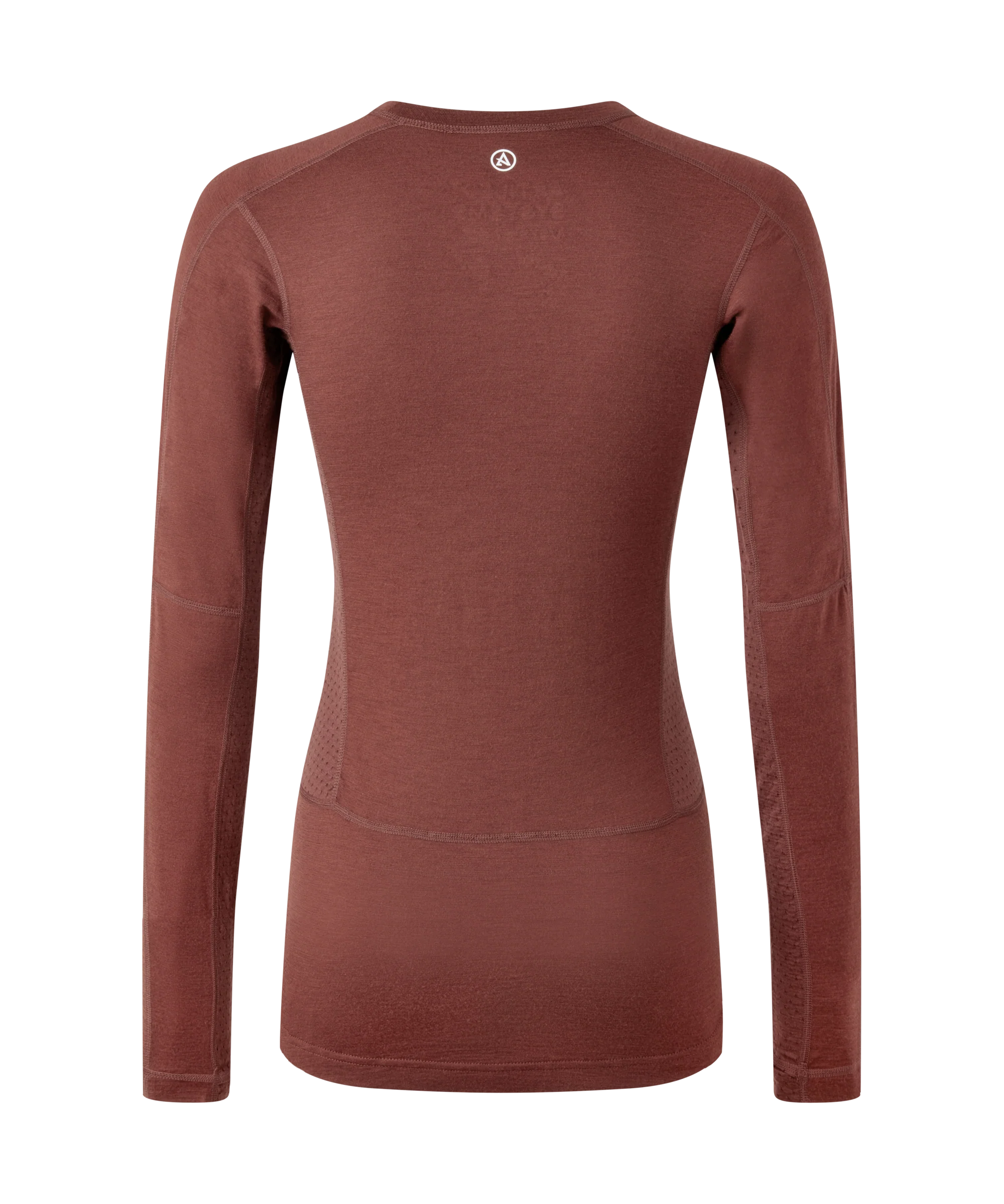 Artilect Performance Womens Flatiron 185 Crew Burgundy from the back