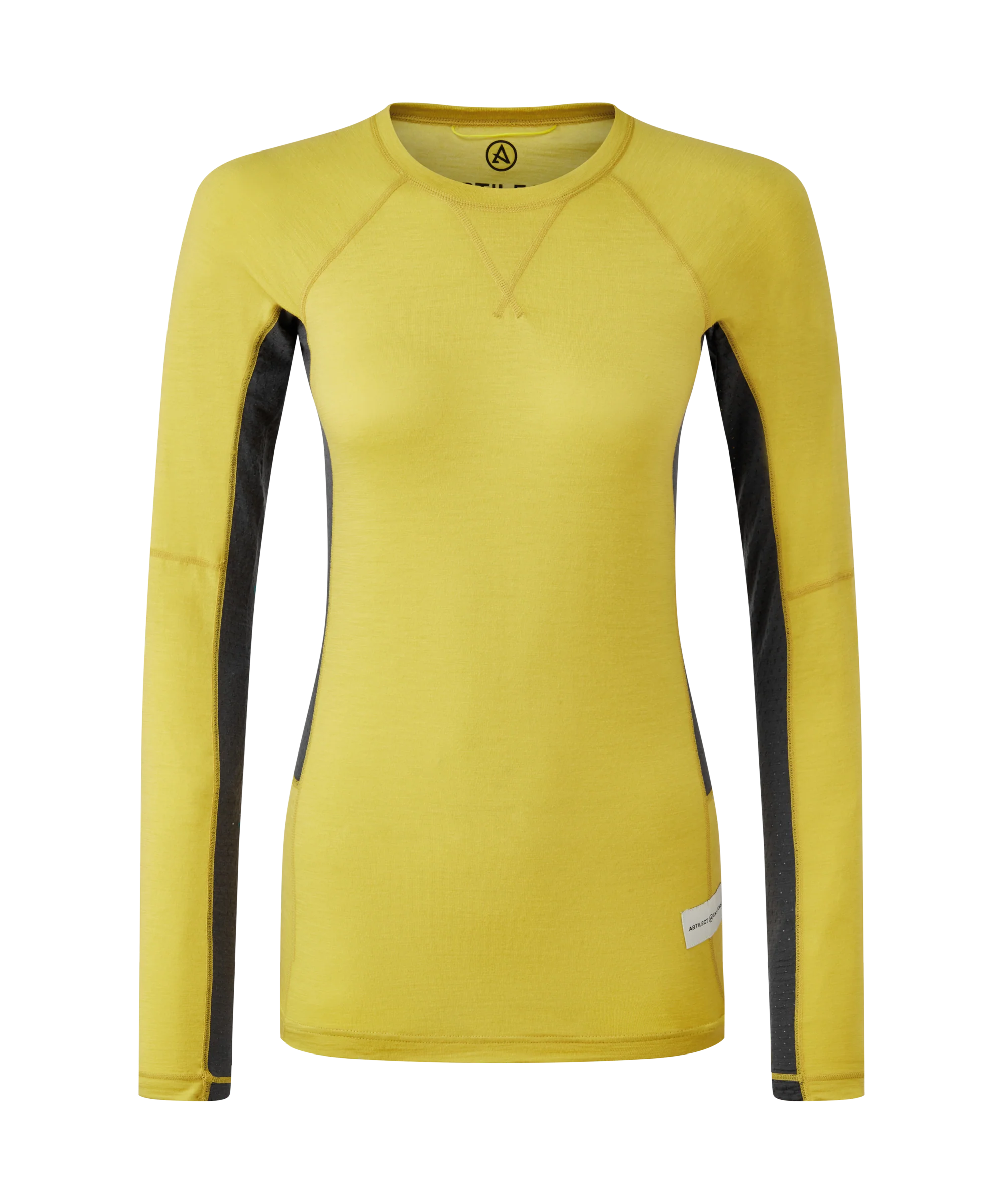 Artilect Performance Womens Flatiron 185 Crew Yellow
