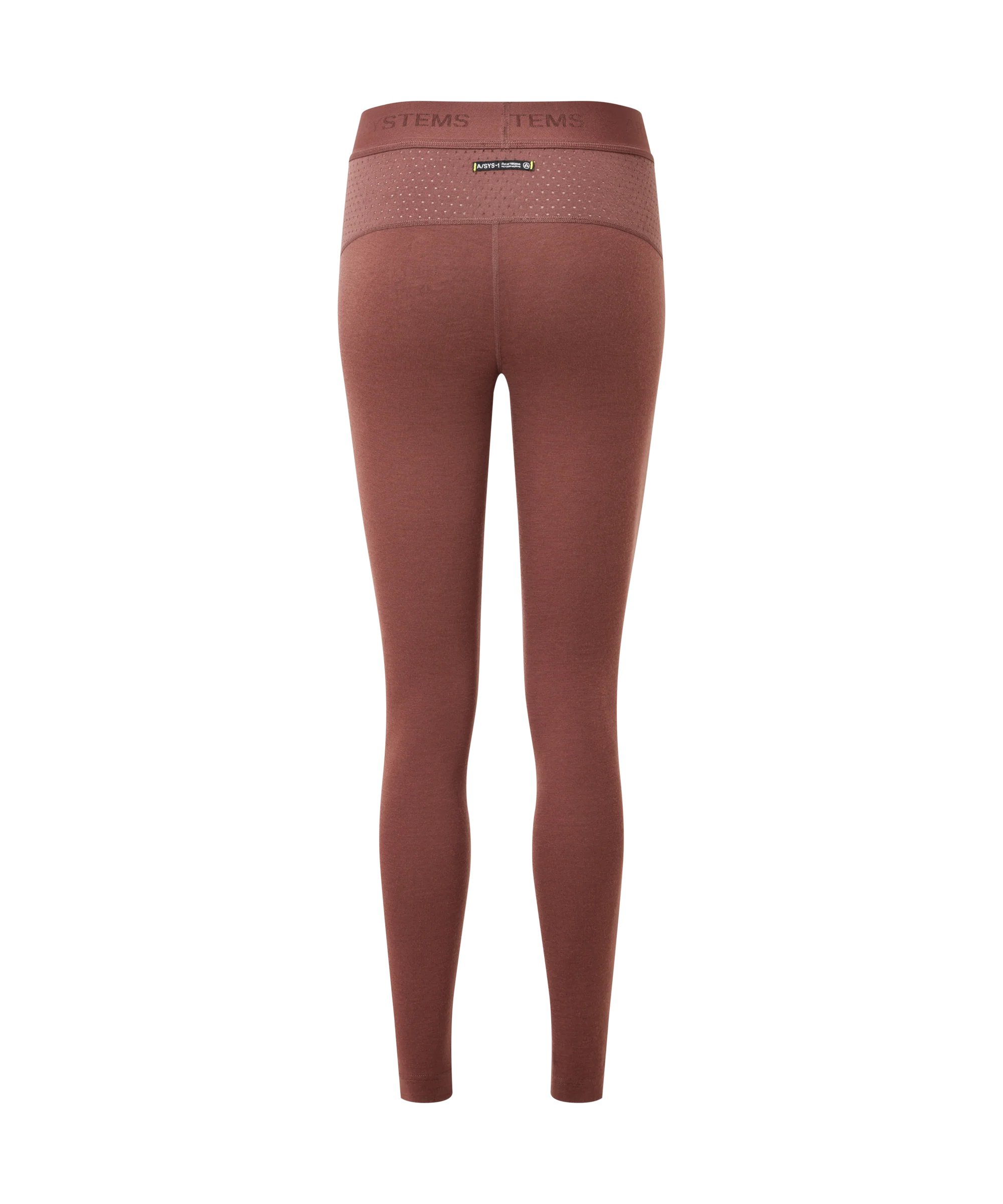 Artilect Performance Womens Flatiron 185 Legging Burgundy from the back