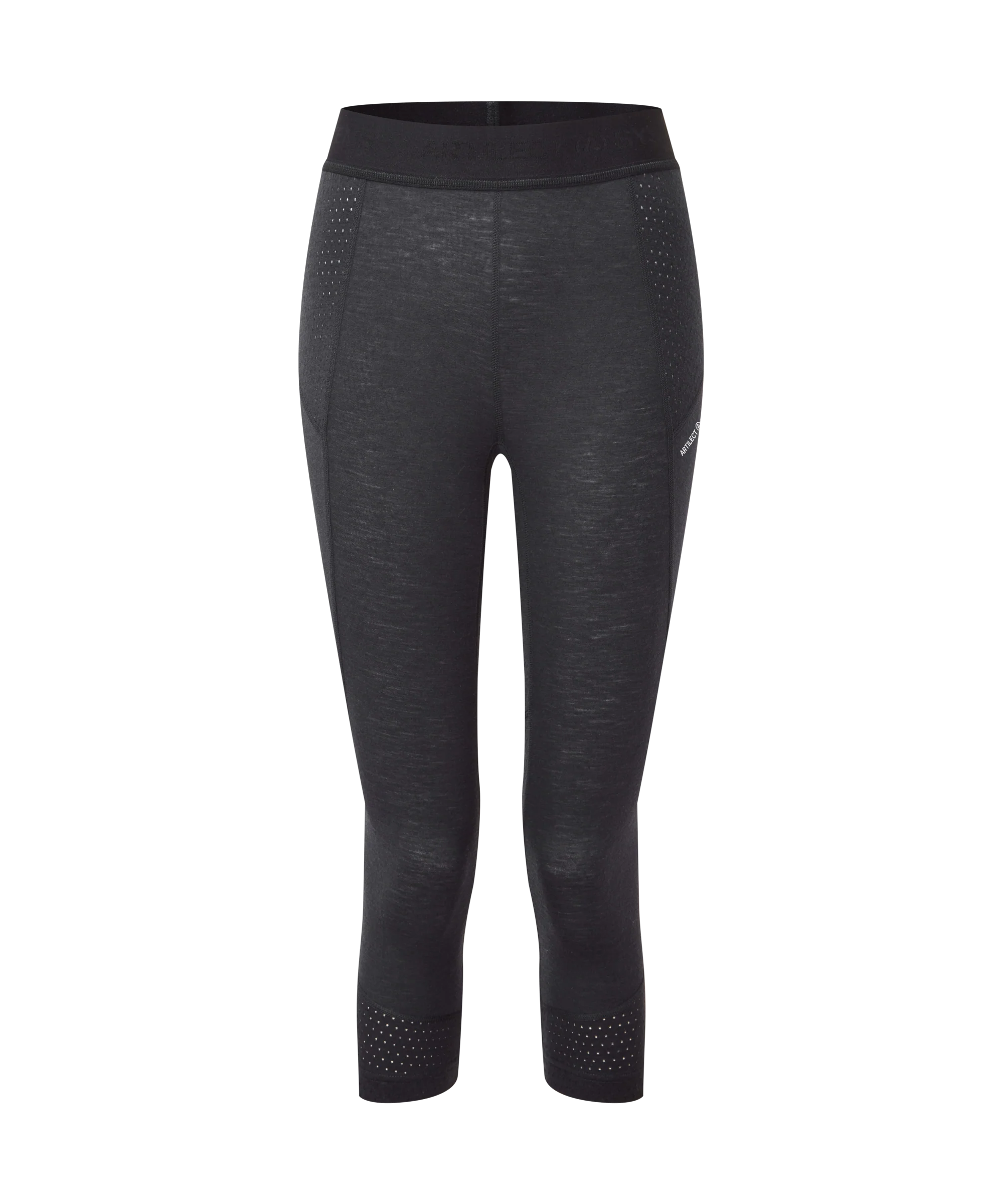 Artilect Performance Womens Goldhill 125 Zoned 3/4 Legging Black