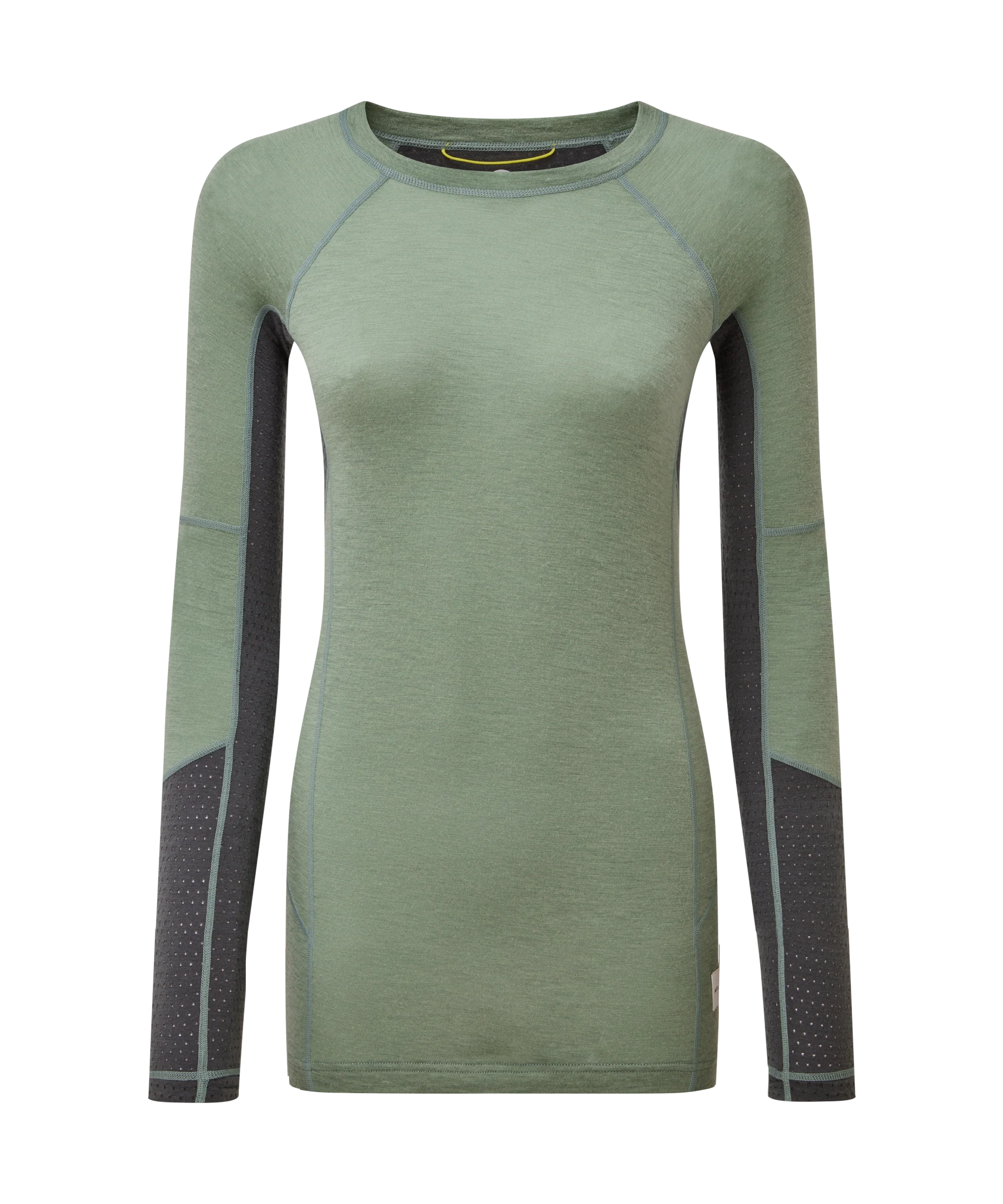 Artilect Performance Womens Goldhill 125 Zoned Crew Green