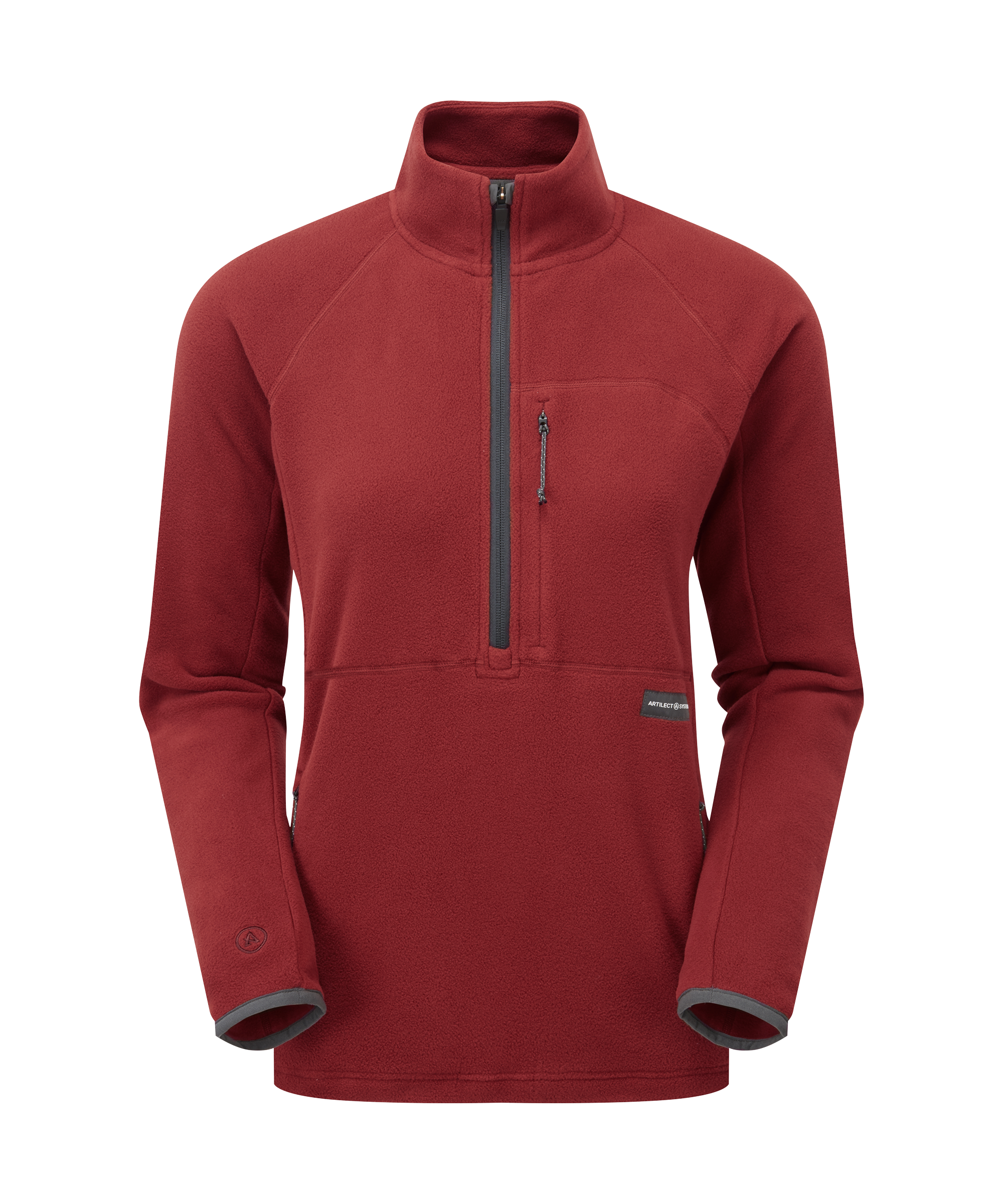 Artilect Performance Womens Halfmoon Bio Pullover Orange