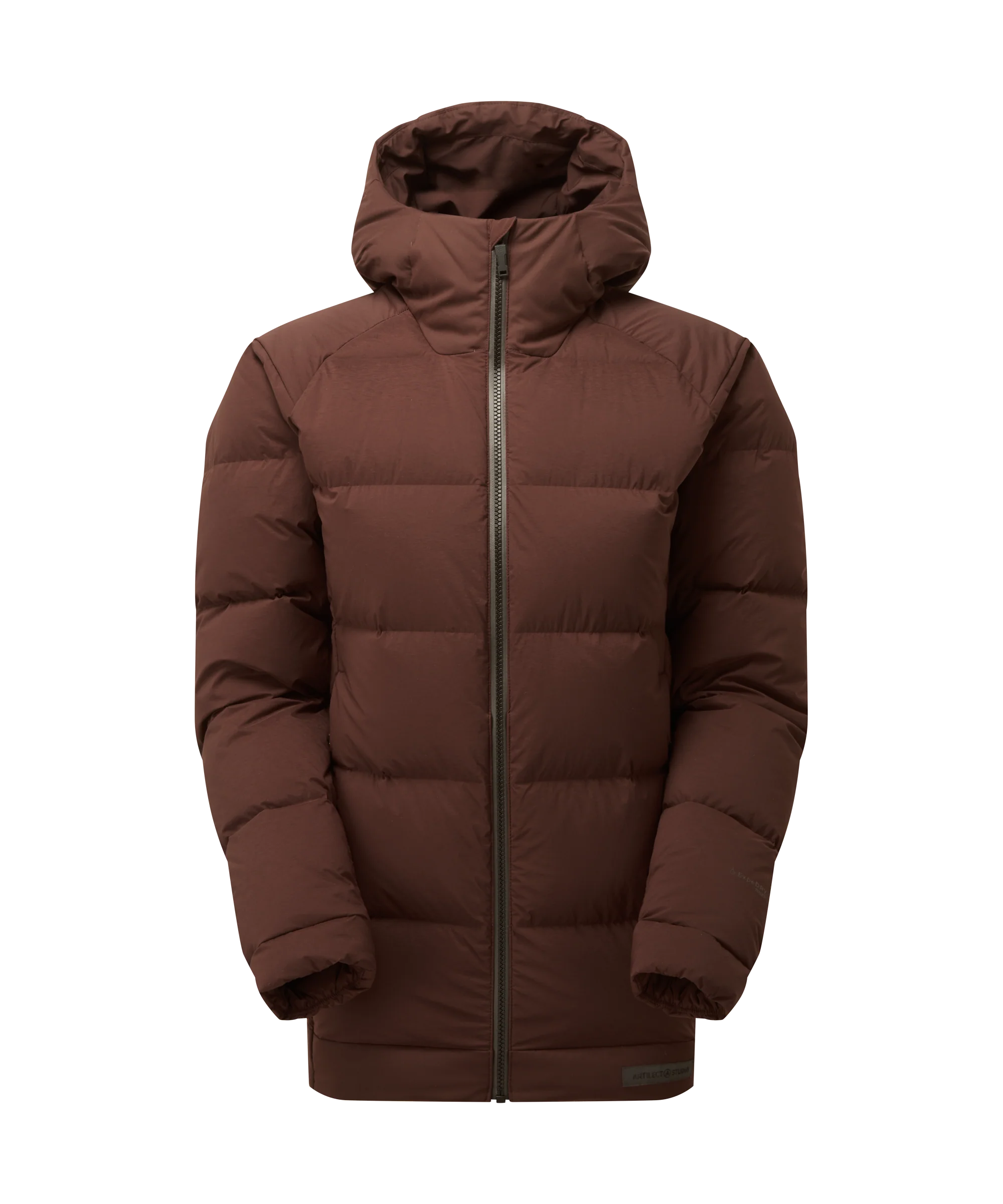 Artilect Performance Womens High AF Down Stretch Parka Burgundy