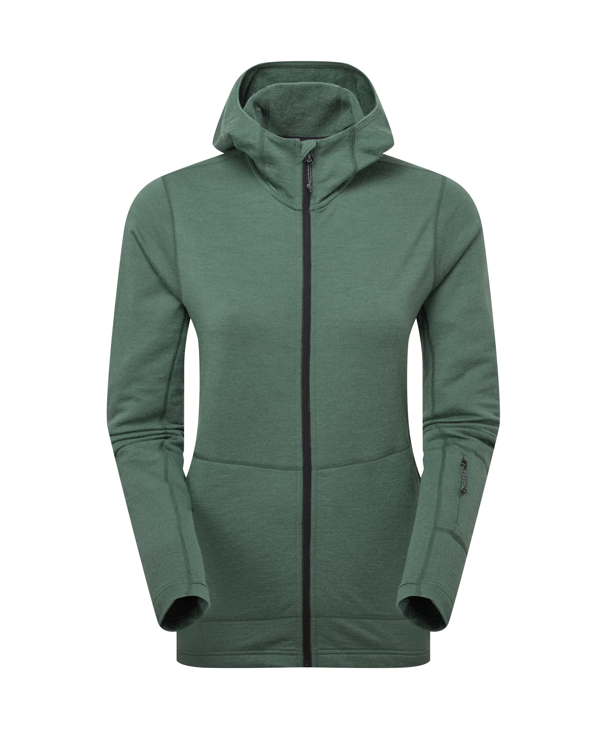 Artilect Performance Womens Quandary Peak Hoodie Green
