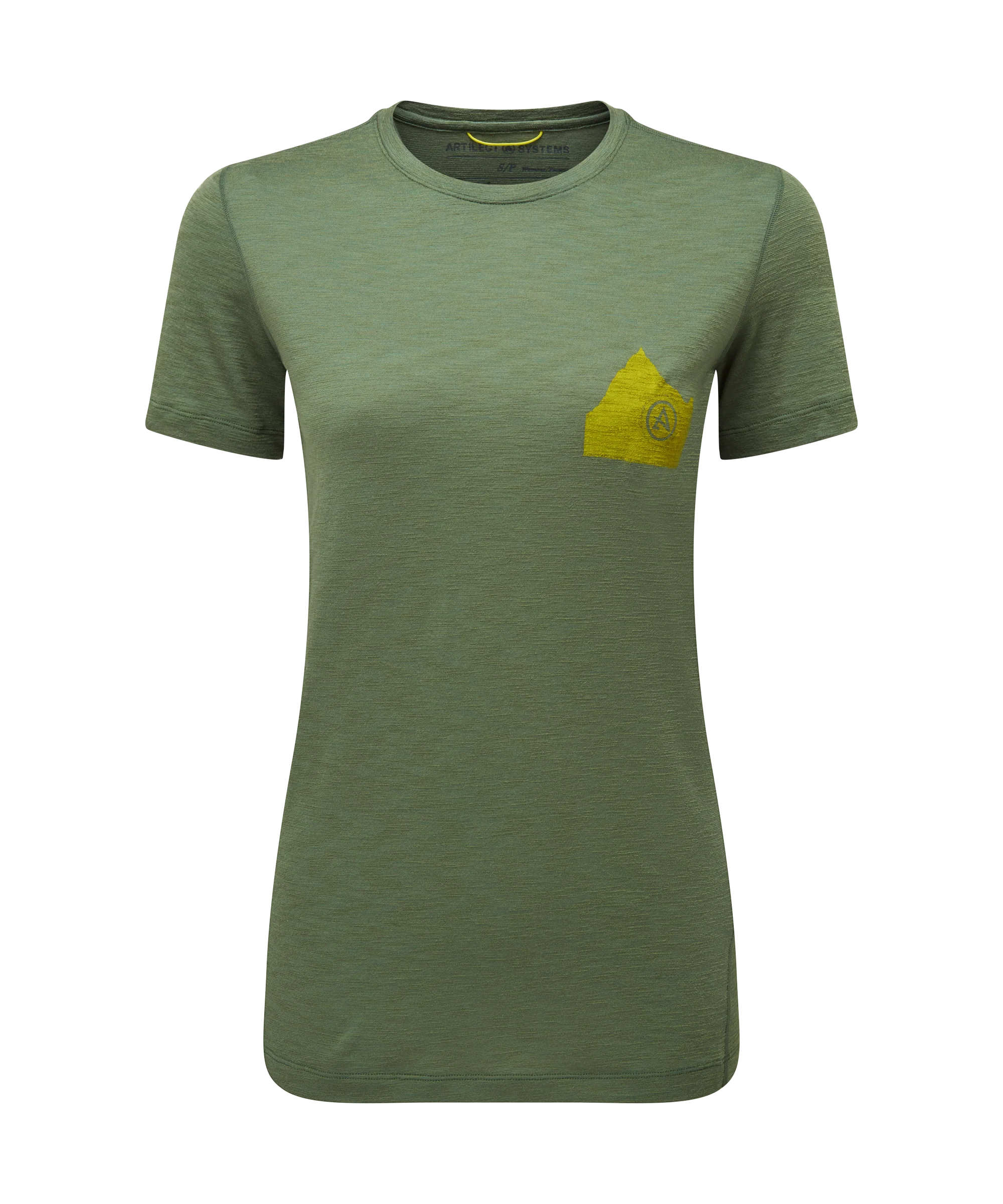 Artilect Performance Womens Sprint Tee Lone Eagle Green