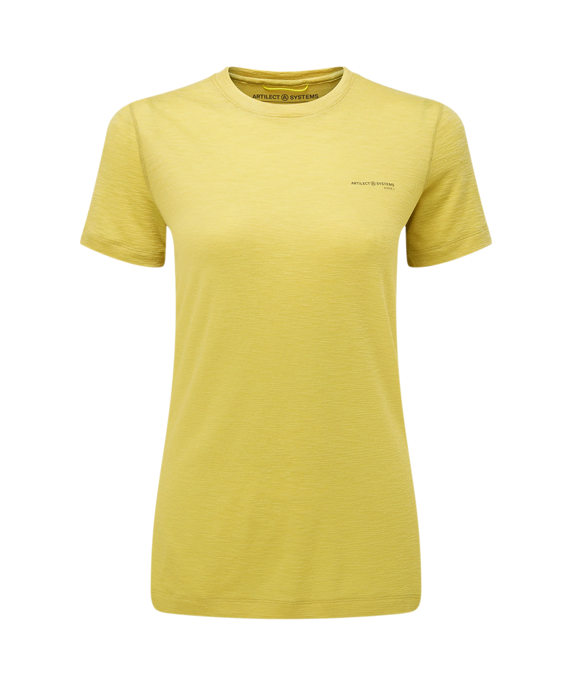 Artilect Performance Womens Sprint Tee Yellow