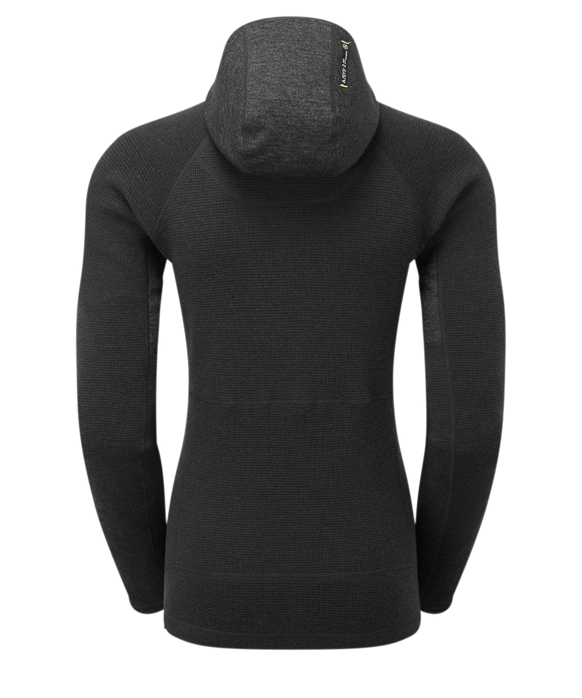 Artilect Performance Womens Sundown 250 Half Zip Top Black from the back