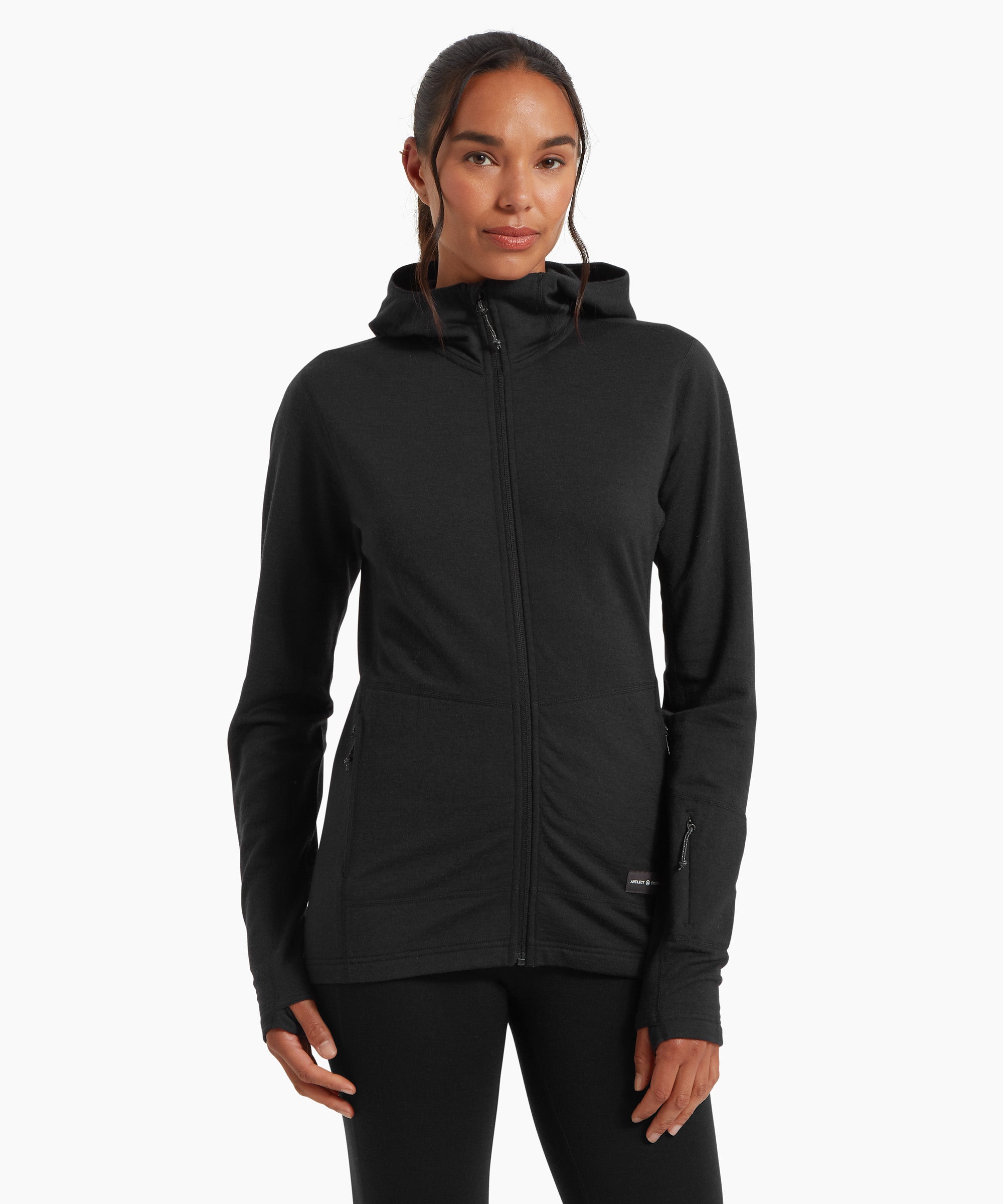 Womens Quandary Peak Hoodie - Black