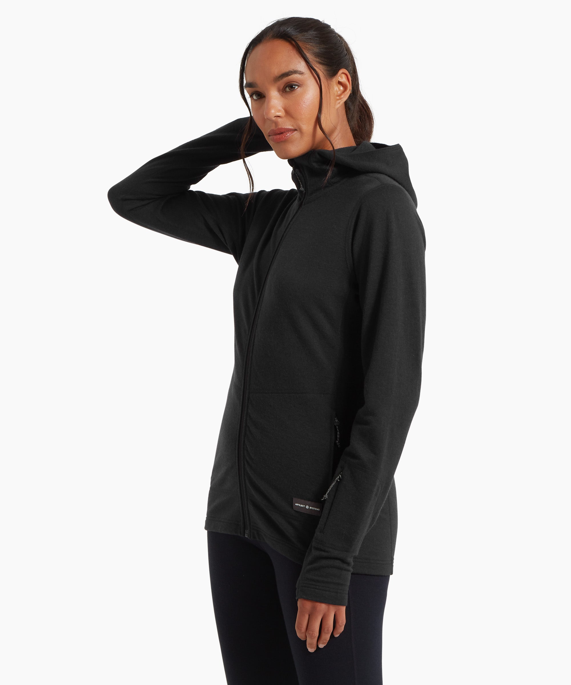 Womens Quandary Peak Hoodie - Black