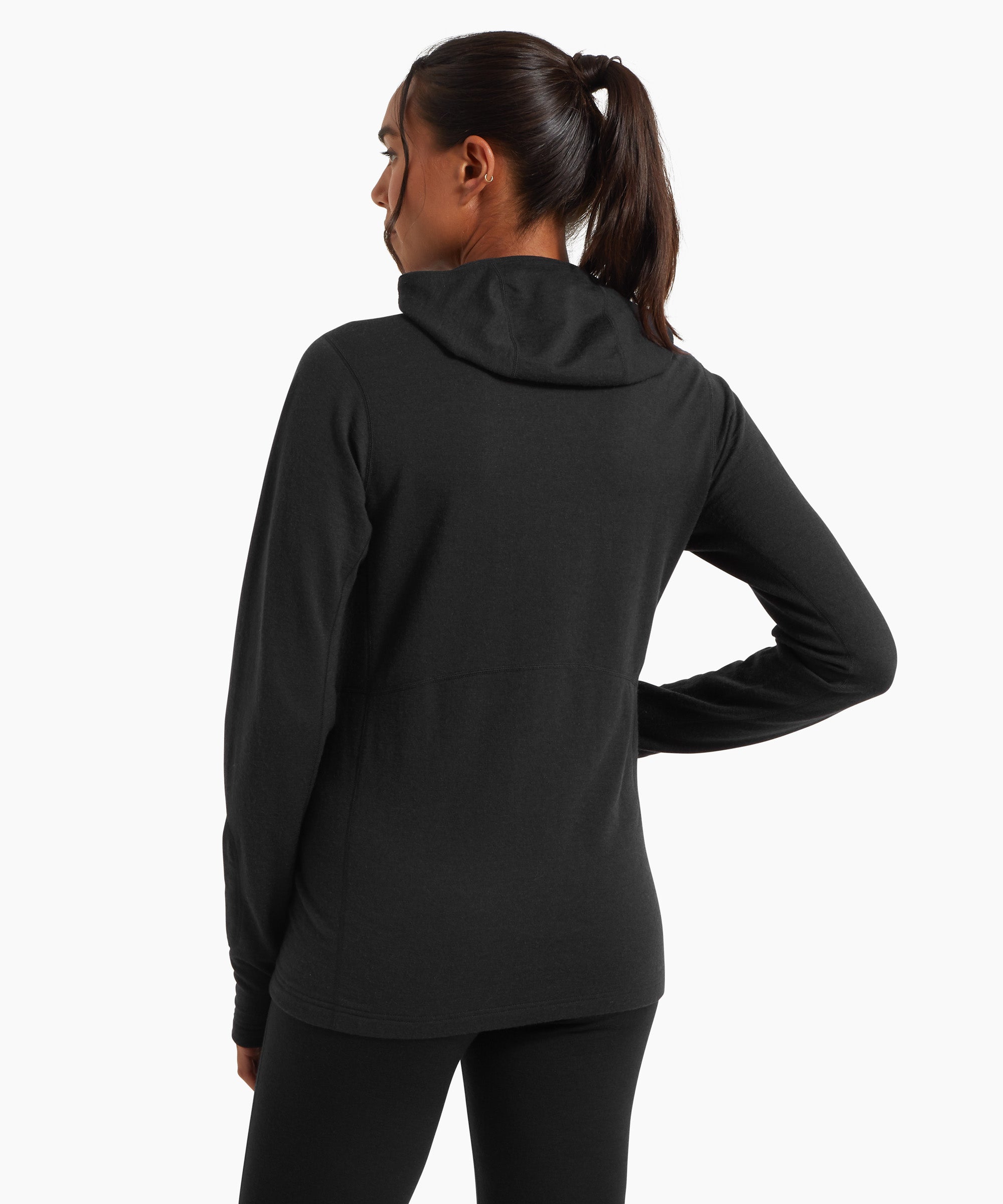 Womens Quandary Peak Hoodie - Black
