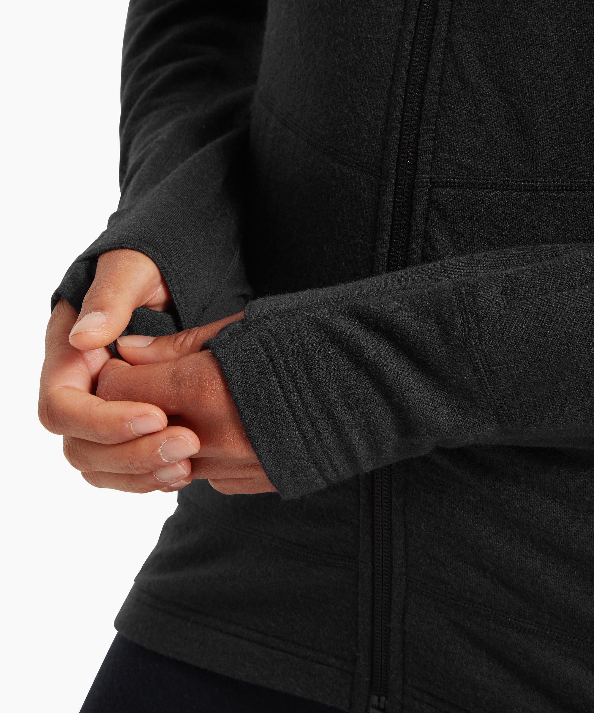 Womens Quandary Peak Hoodie - Black