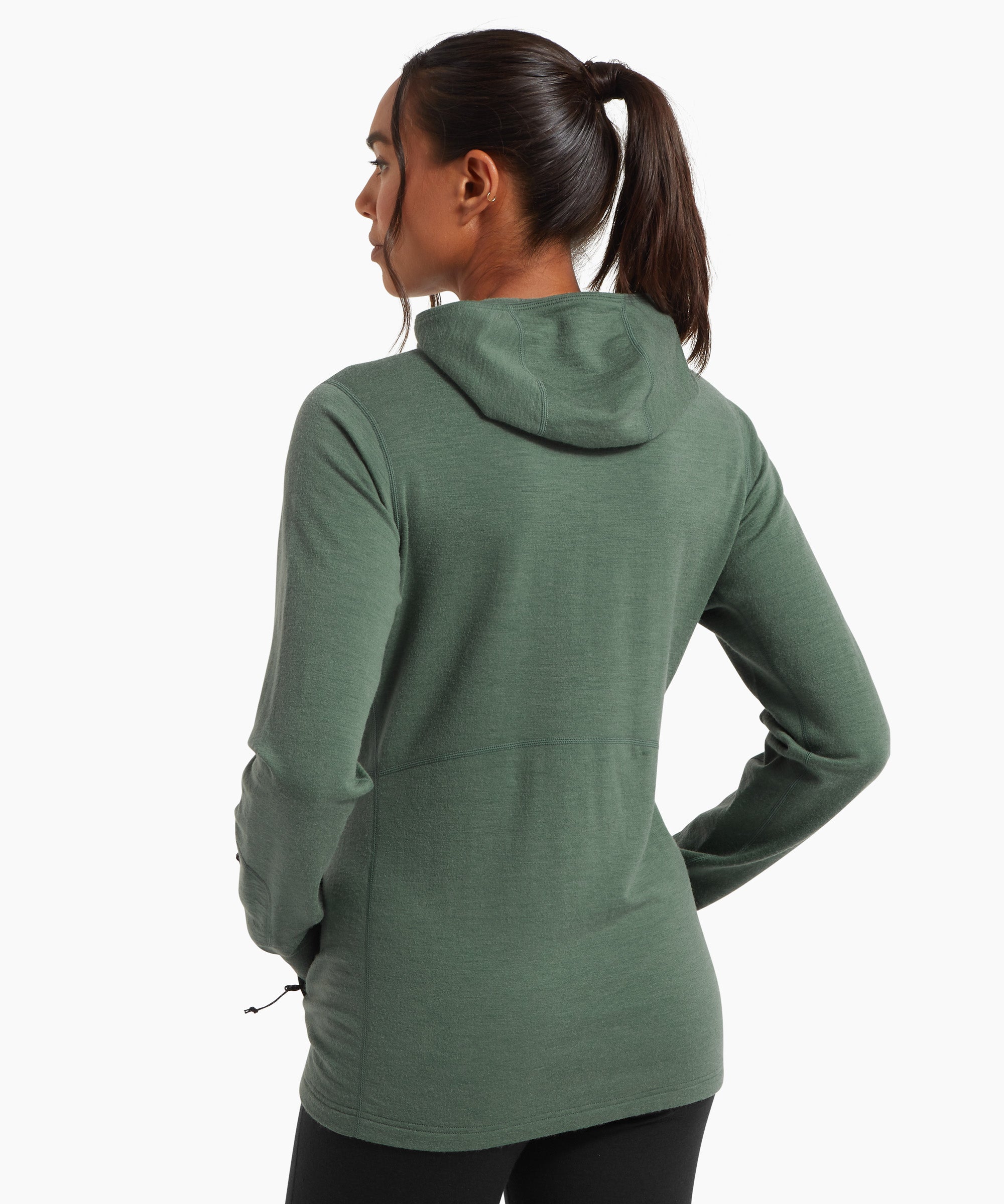 Womens Quandary Peak Hoodie - Sagebrush