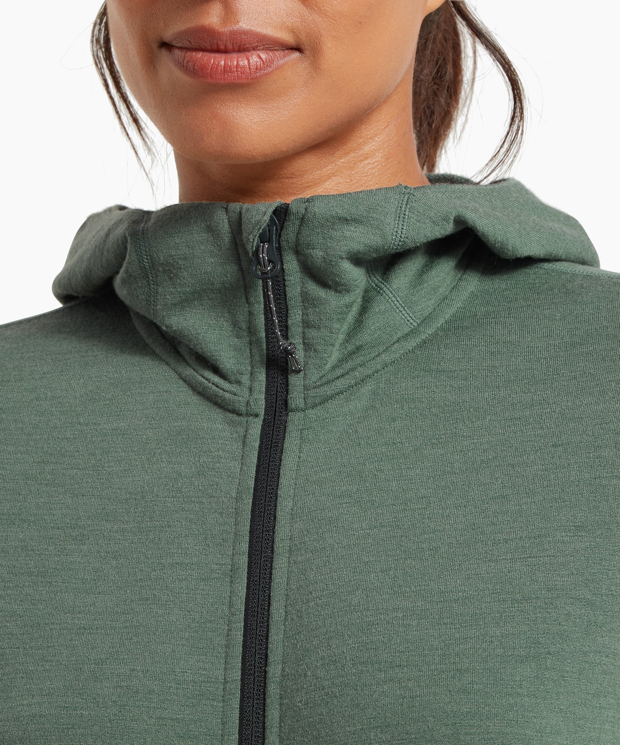 Womens Quandary Peak Hoodie - Sagebrush